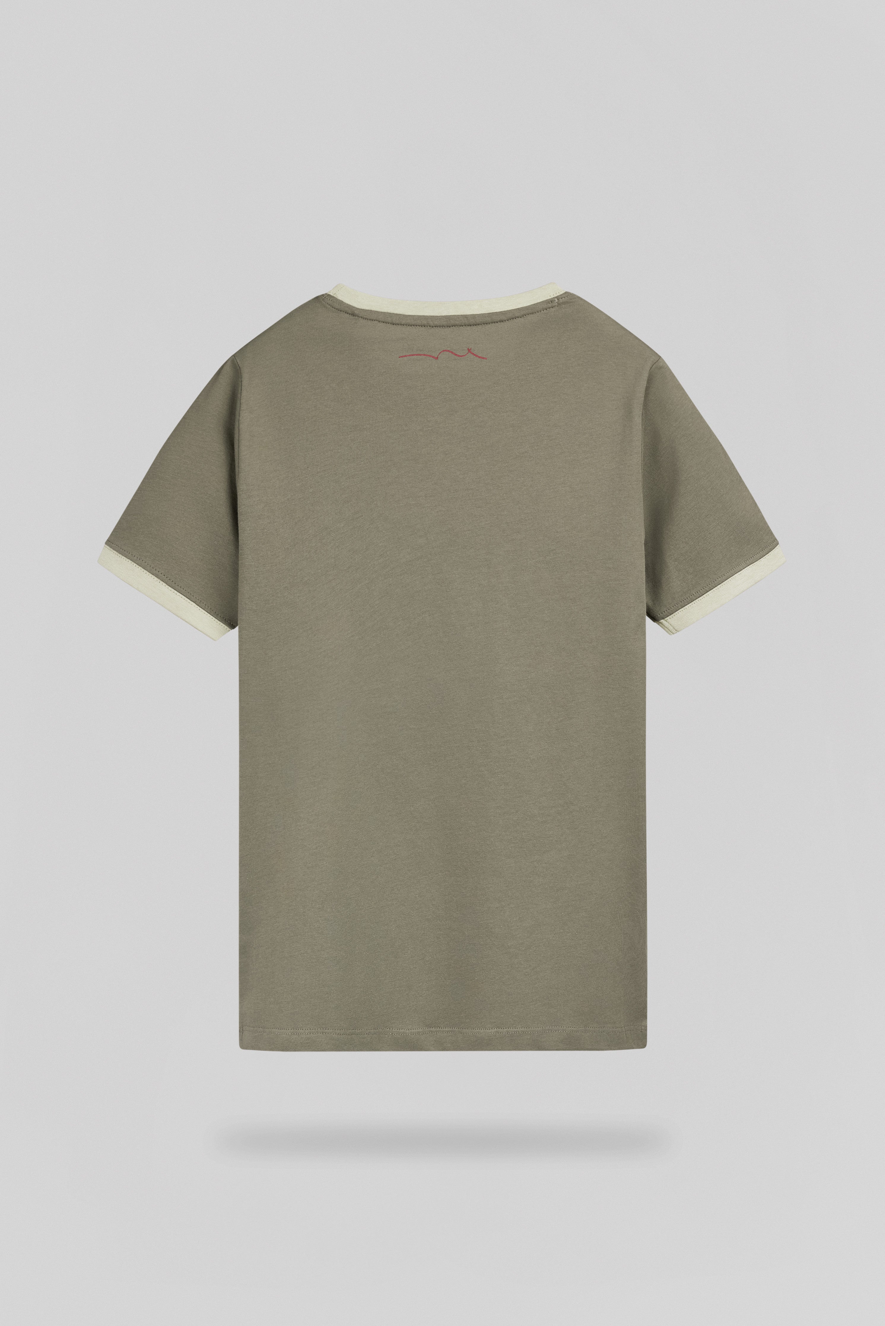 Teddy Smith THE-TEE 2 R MC JR t-shirt garçon dusty kaki