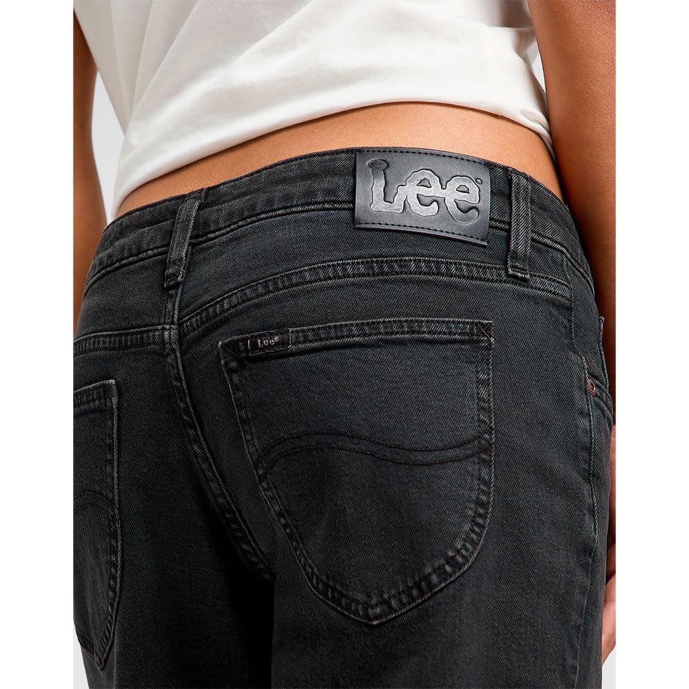 Lee Zoe jean droit 33W 33L Dark Mood stretch