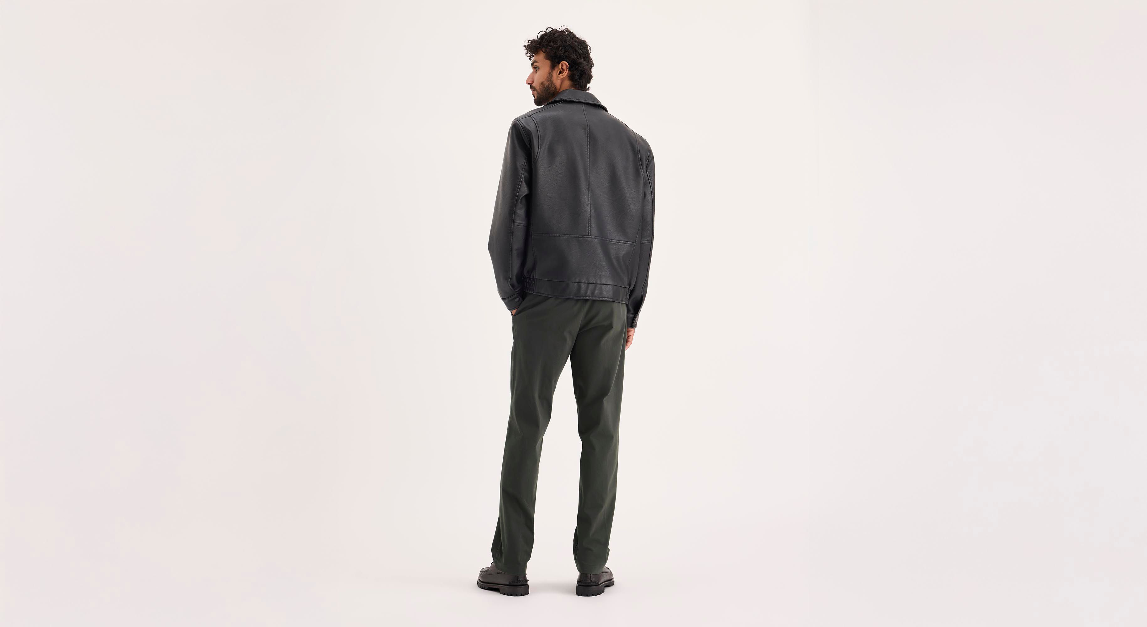 Dockers Crafted Khaki Slim Fit chino vert chimera stretch