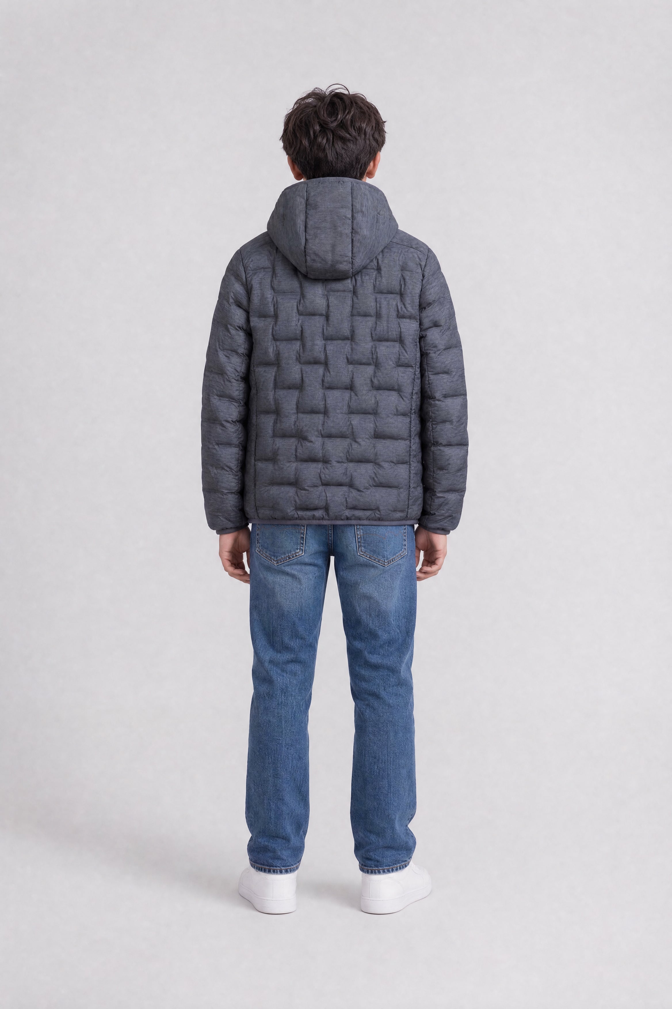 Teddy Smith Blighter Jr doudoune garçon black 2 capuche