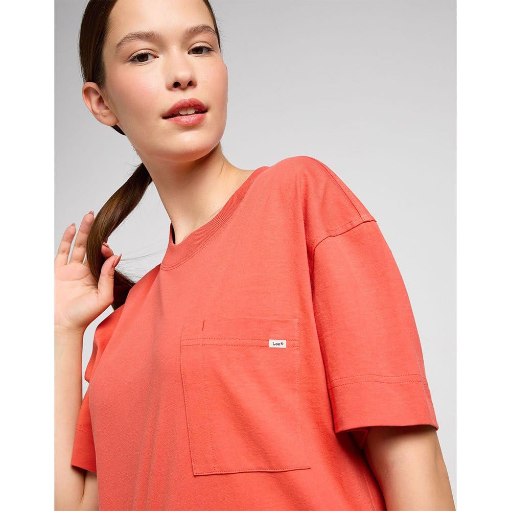 Lee Pocket Tee tee-shirt blanc éclatant M coton