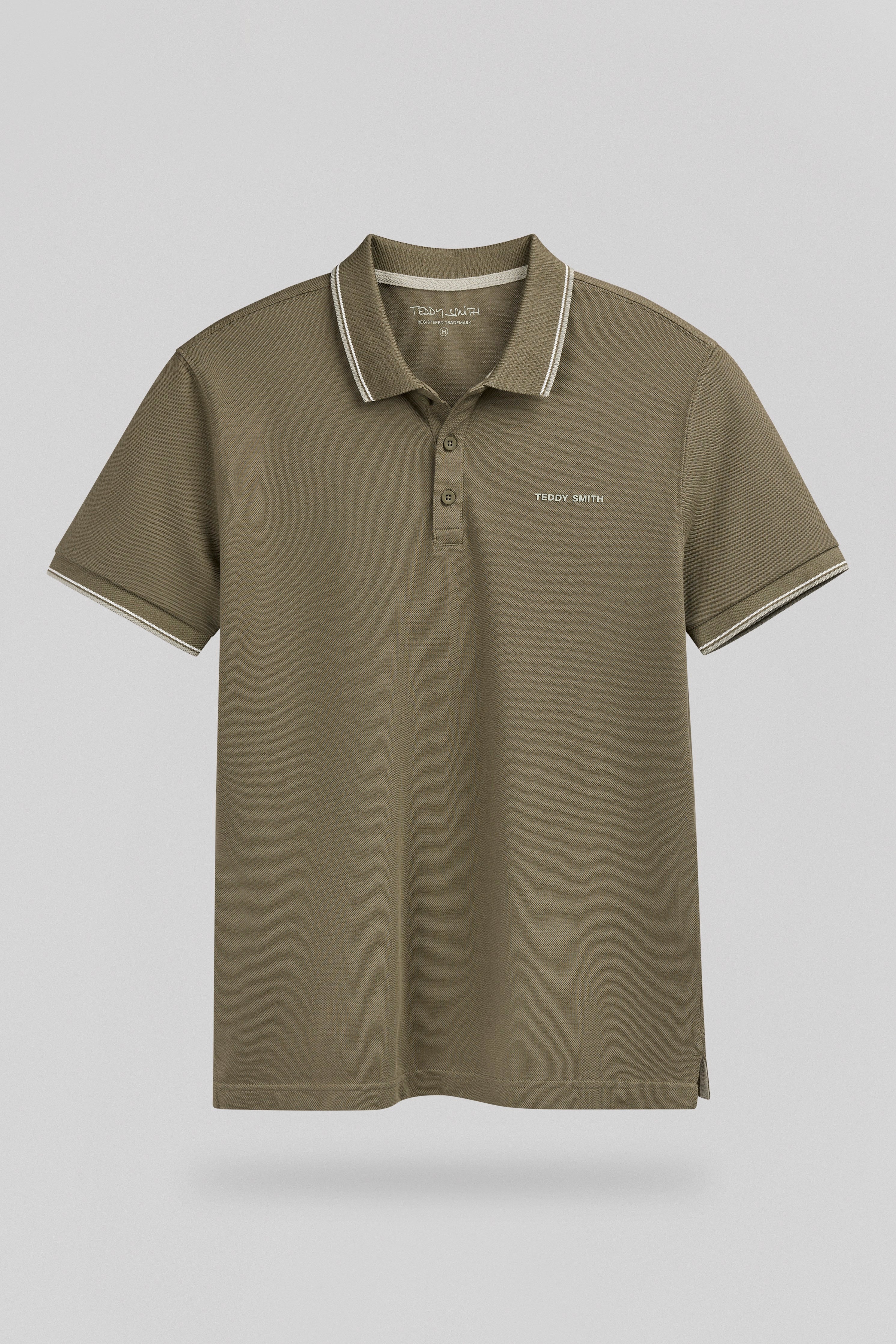 Teddy Smith Pasian 2 MC polo kaki homme