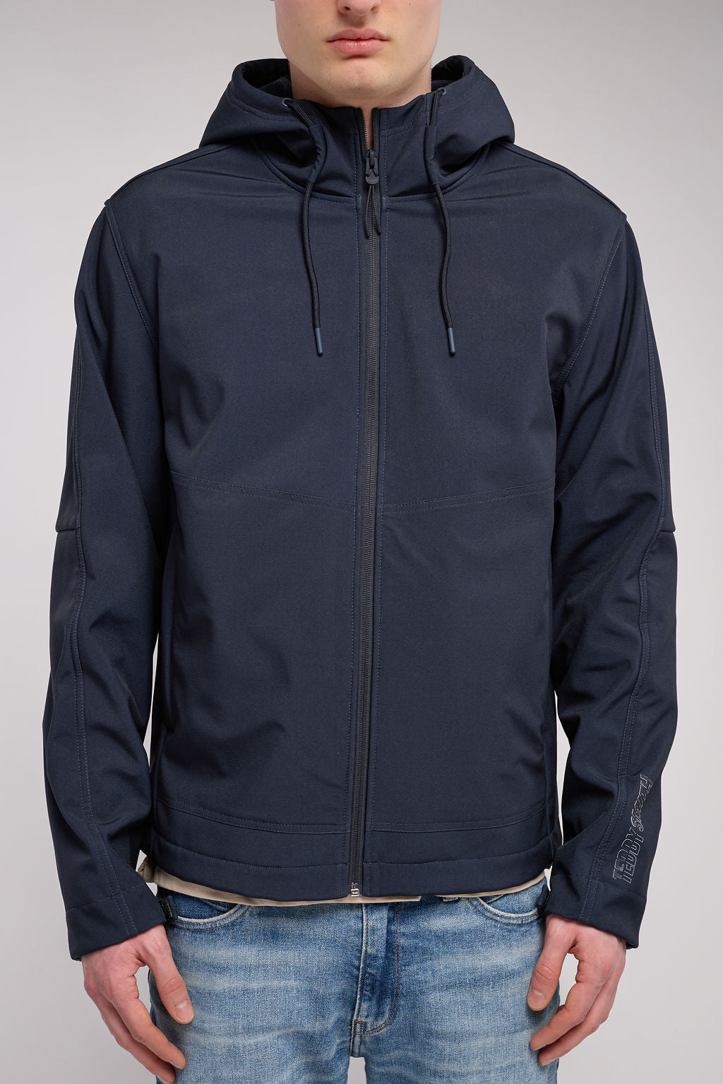 Teddy Smith B-Renzo Dark Navy blouson softshell homme