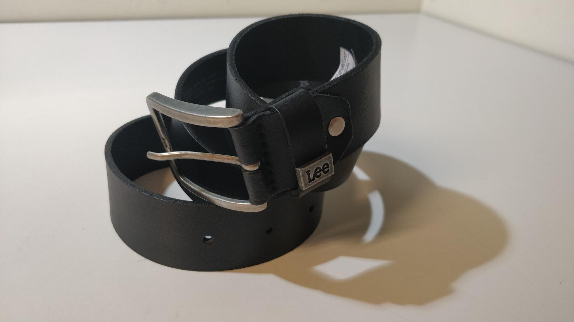 Lee Small Logo Belt ceinture homme marron 105 cuir