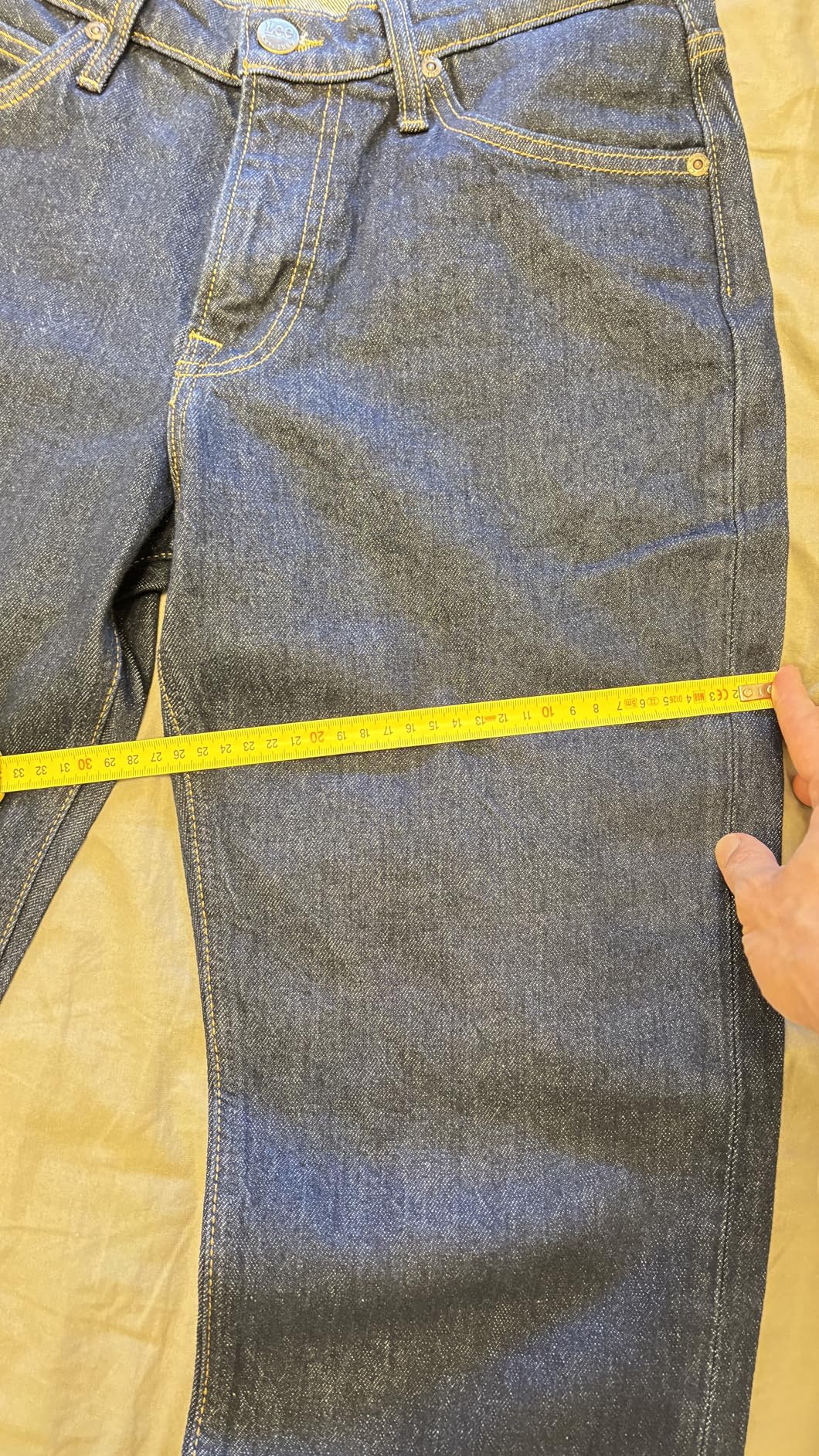 Lee West jean homme coupe droite Xion