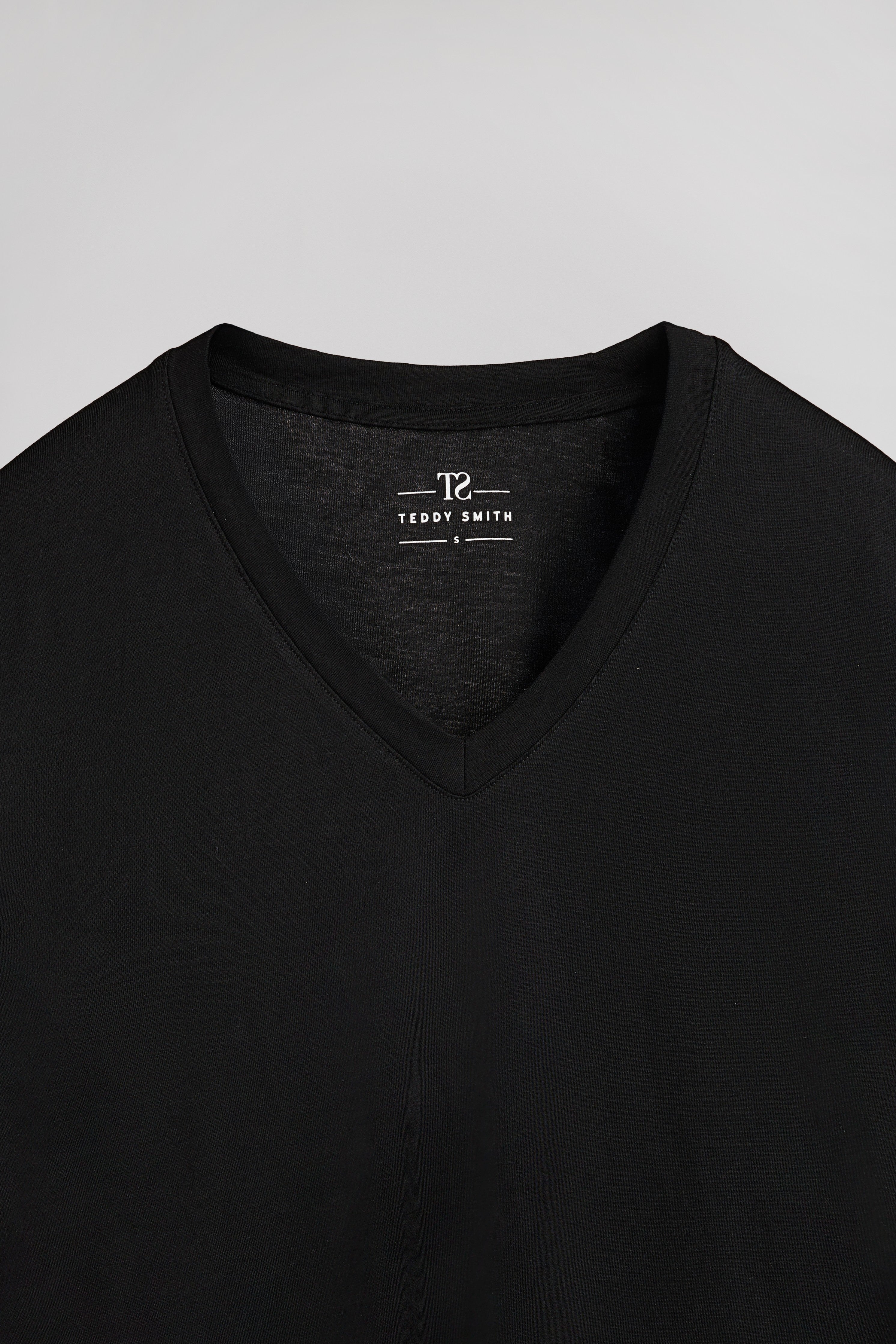 Teddy Smith T-Perle t-shirt col V noir femme