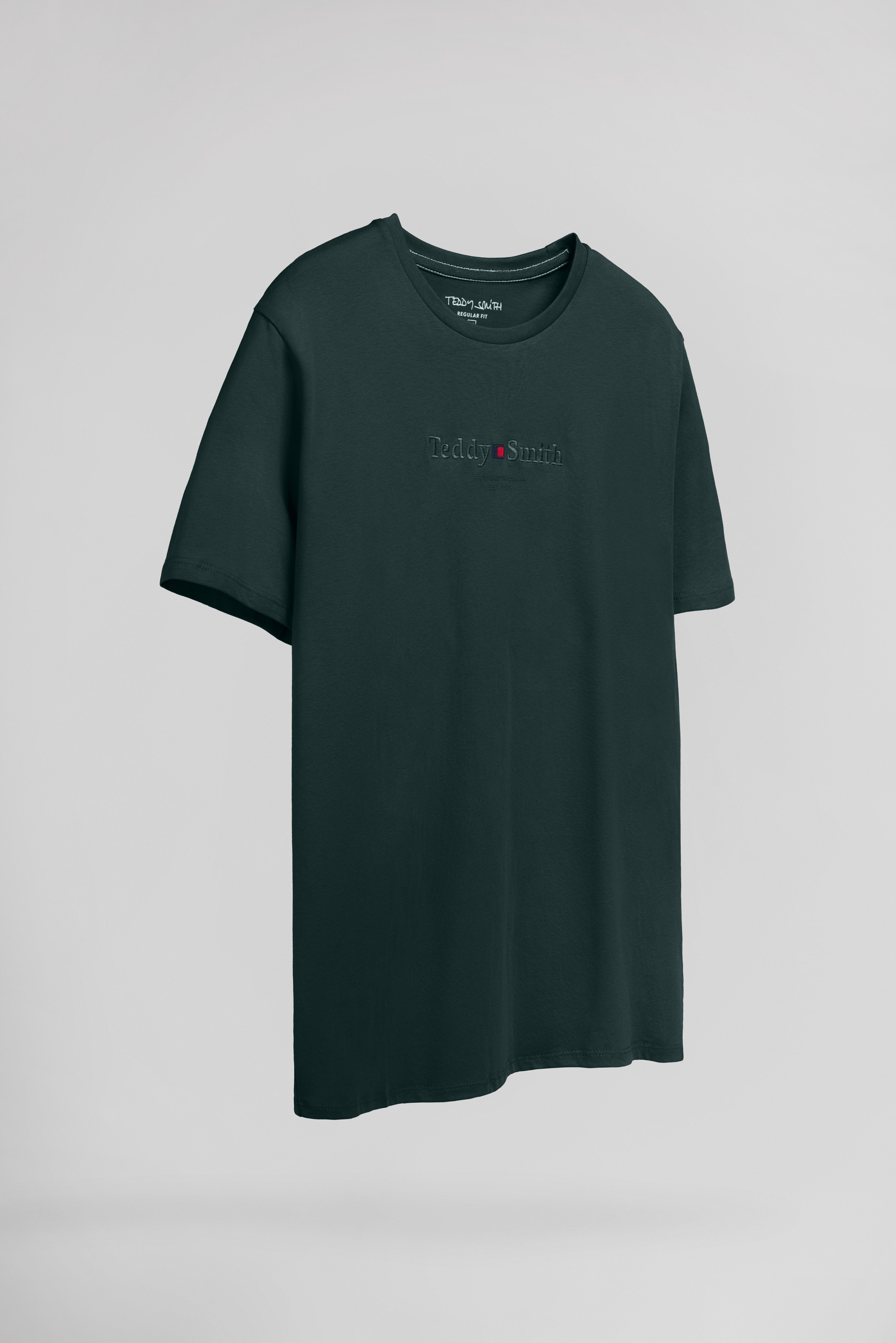 Teddy Smith T-Jim MC t-shirt vert pin