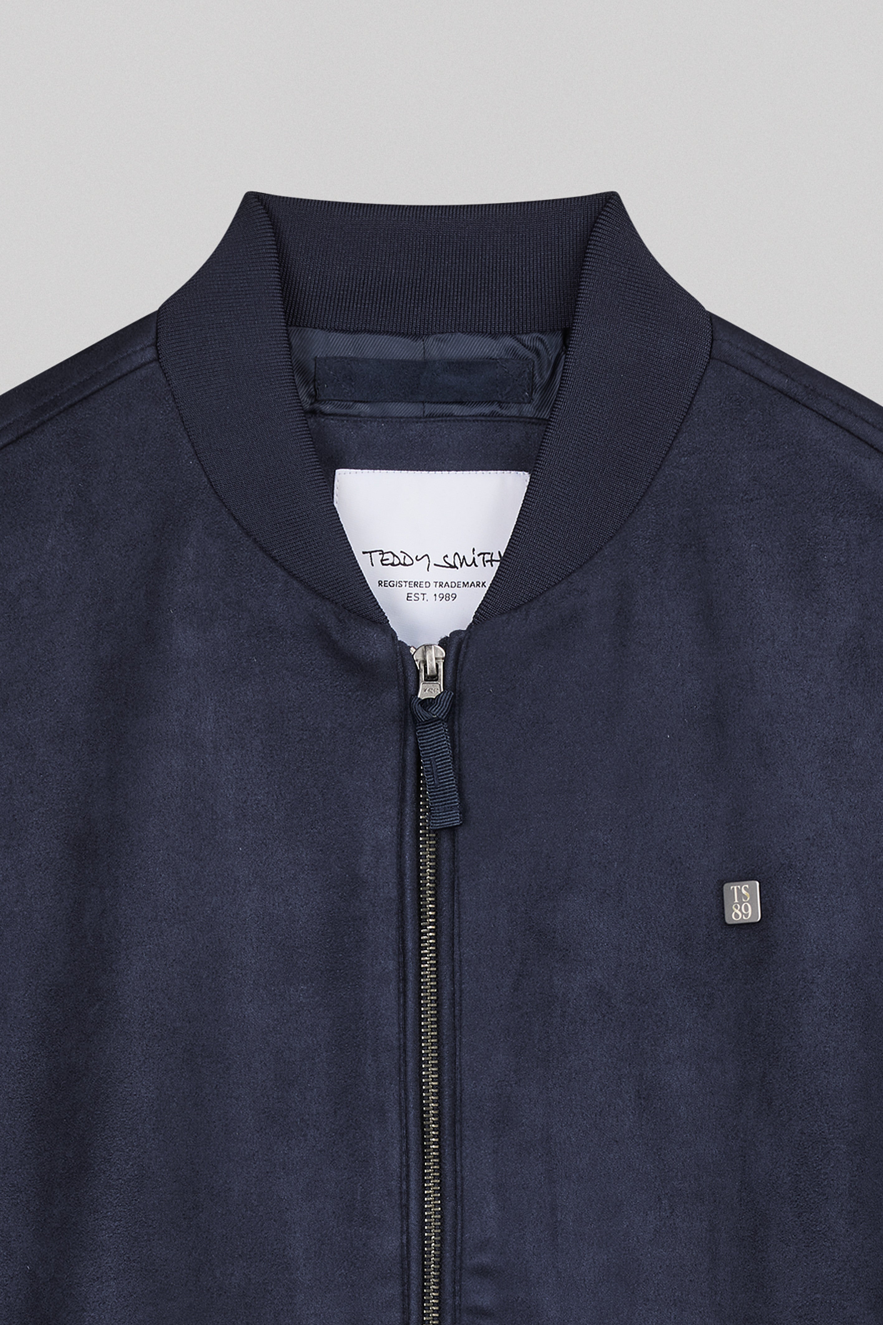 Teddy Smith B-Oswell blouson bomber homme bleu marine