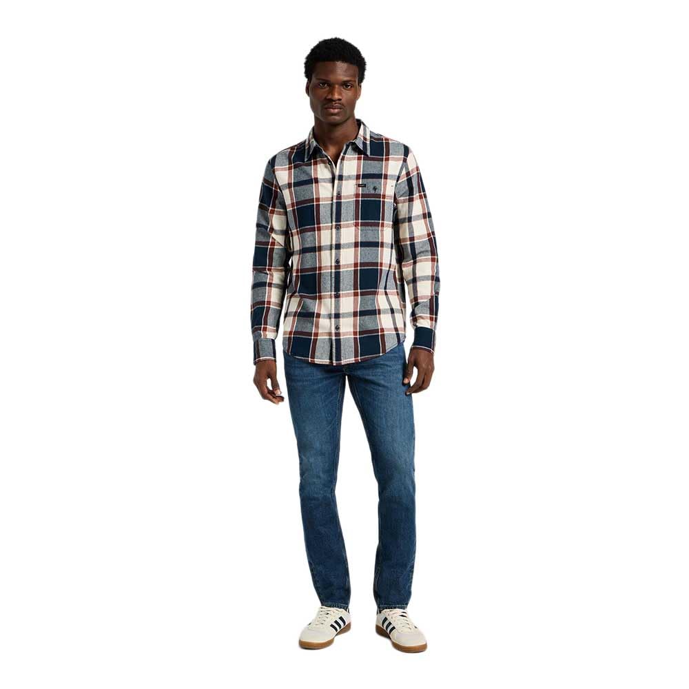 Lee Luke jean homme slim fuselé bleu eclipse