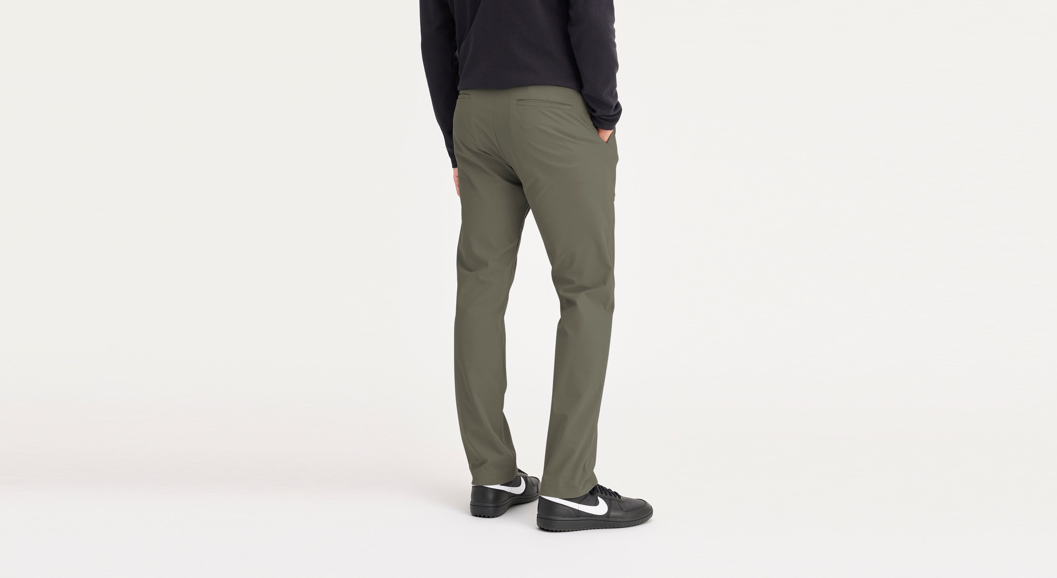Dockers Go chino slim vert Tea Leaf