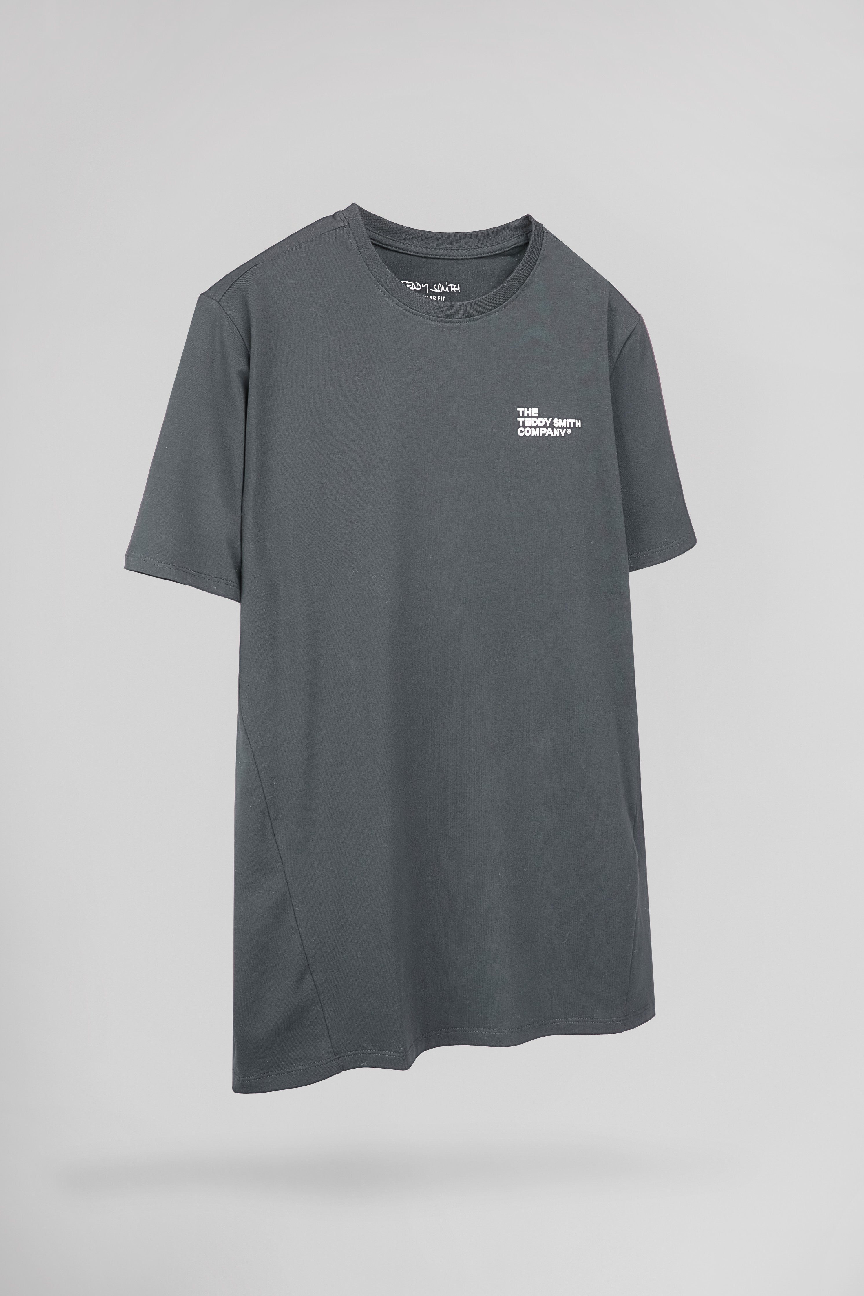 Teddy Smith T-Company t-shirt gris météore stretch