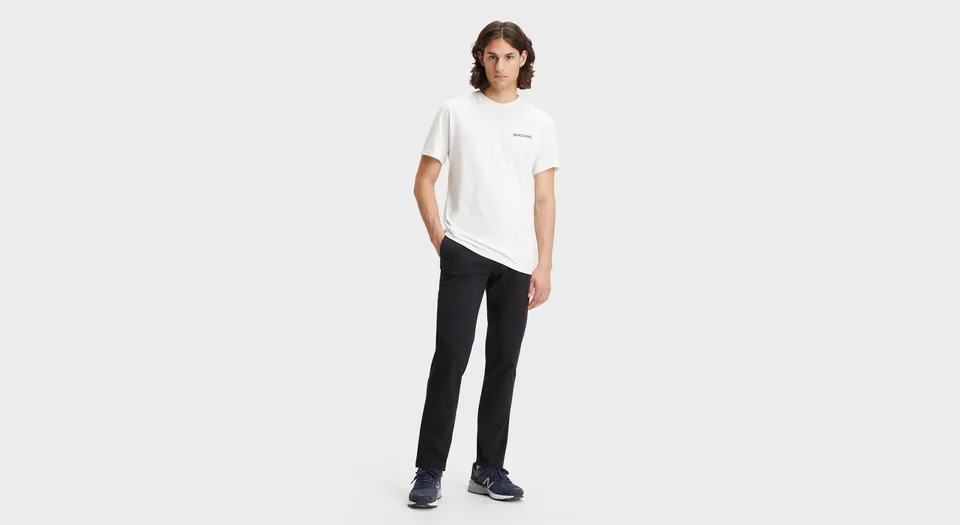 Dockers Crafted Khaki chino slim noir Black