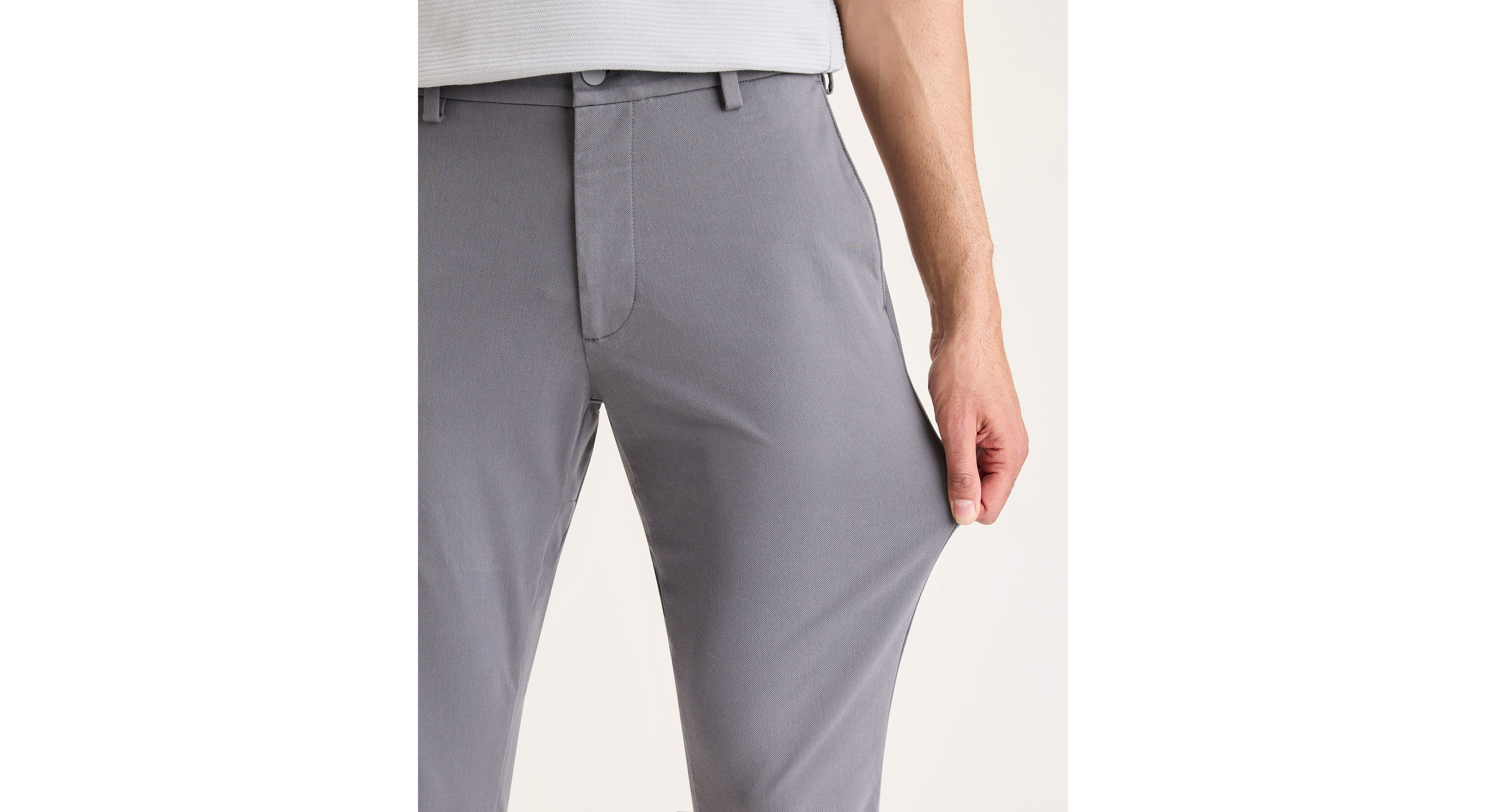 Dockers Go chino skinny homme gris stretch