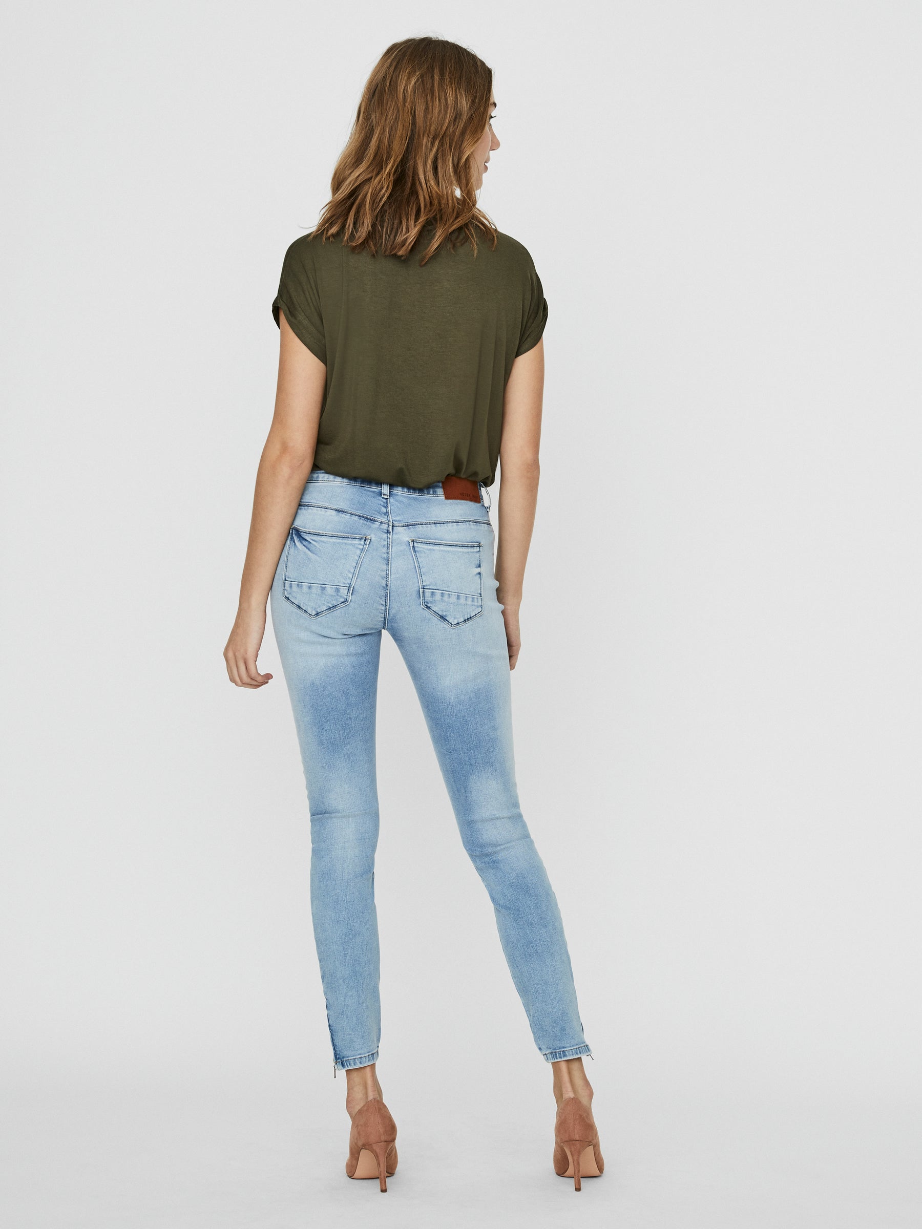 Noisy May t-shirt col rond viscose stretch 60 cm