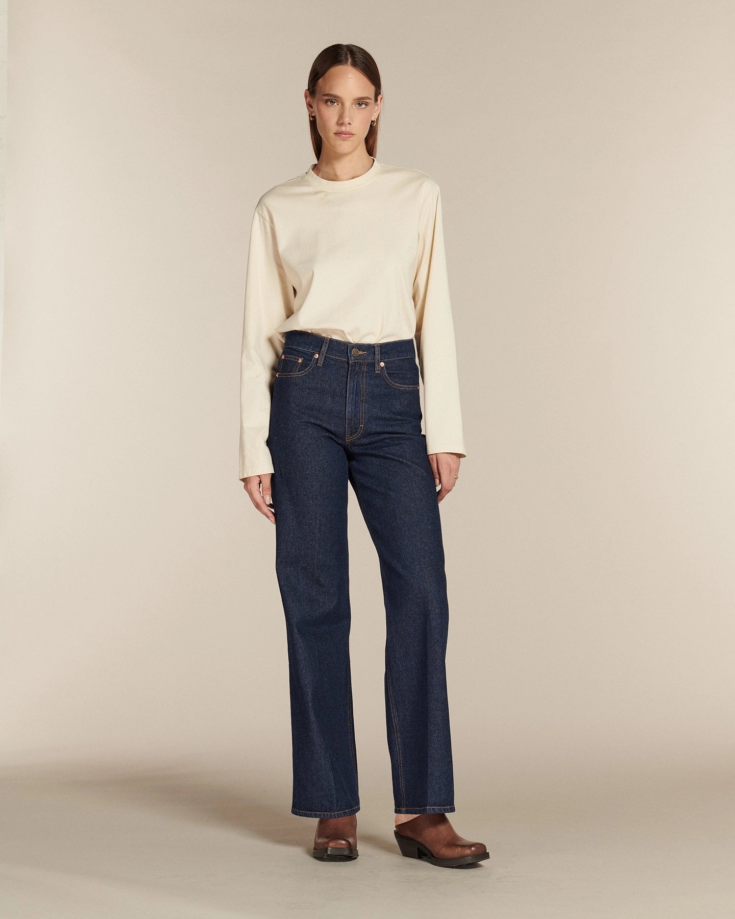 Labdip Sully Long jean droit brut 100% coton recyclé