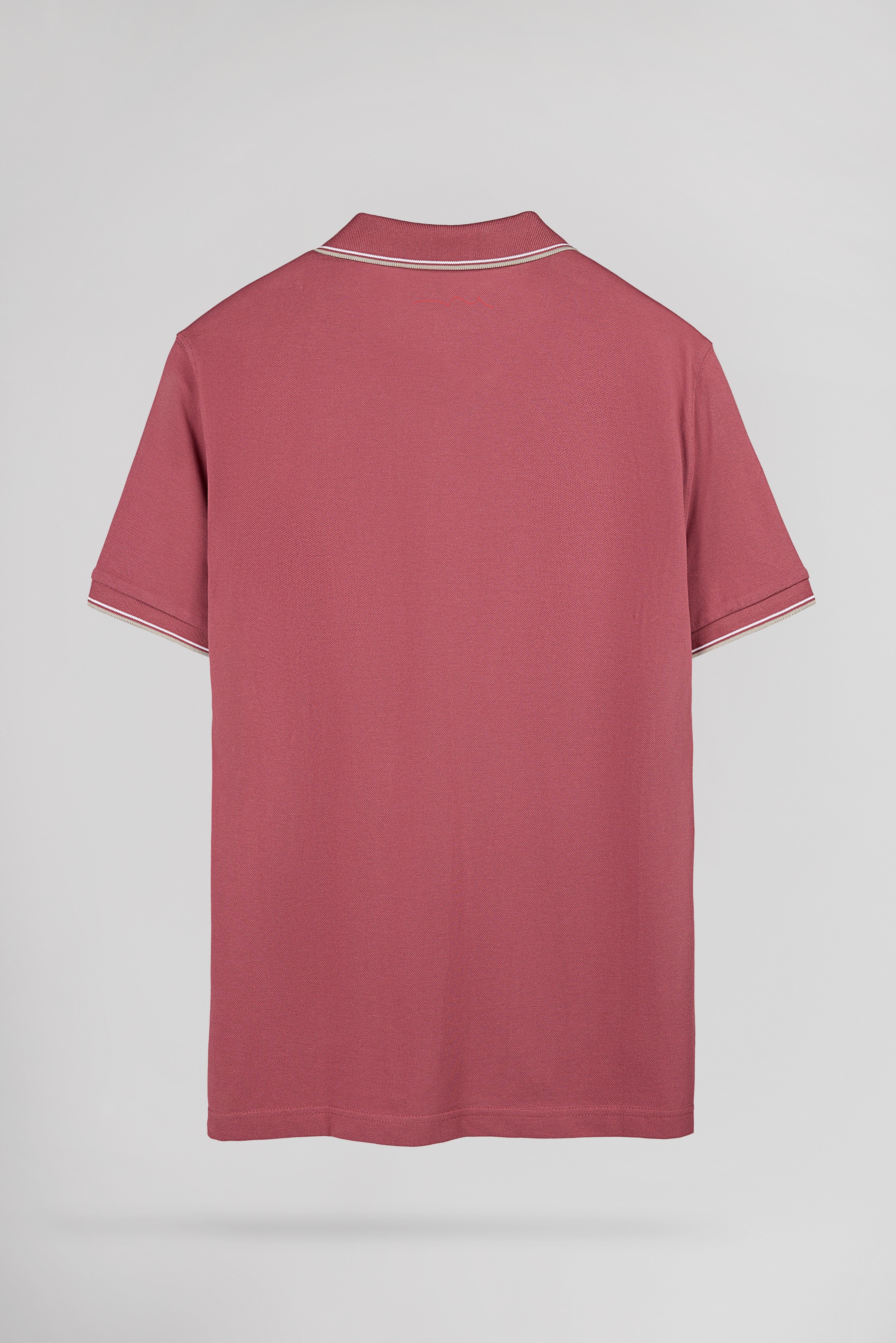 Teddy Smith Pasian 2 MC polo piqué Framboise Foncé