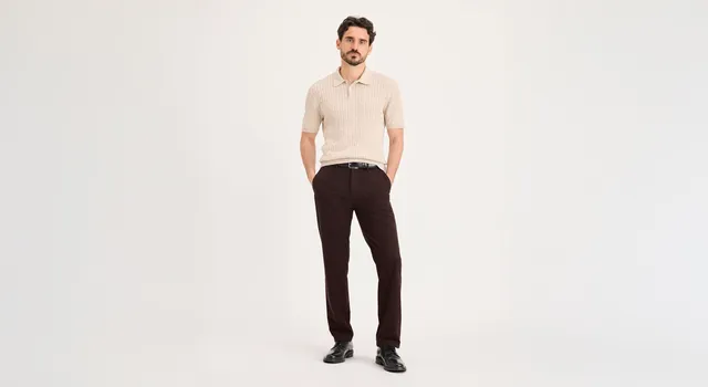 Dockers Crafted Khaki Slim Fit chino homme marron Hammond