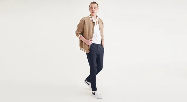 Dockers Alpha Skinny chino bleu marine stretch homme