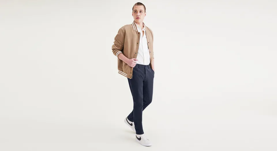 Dockers Alpha Skinny chino bleu marine stretch homme
