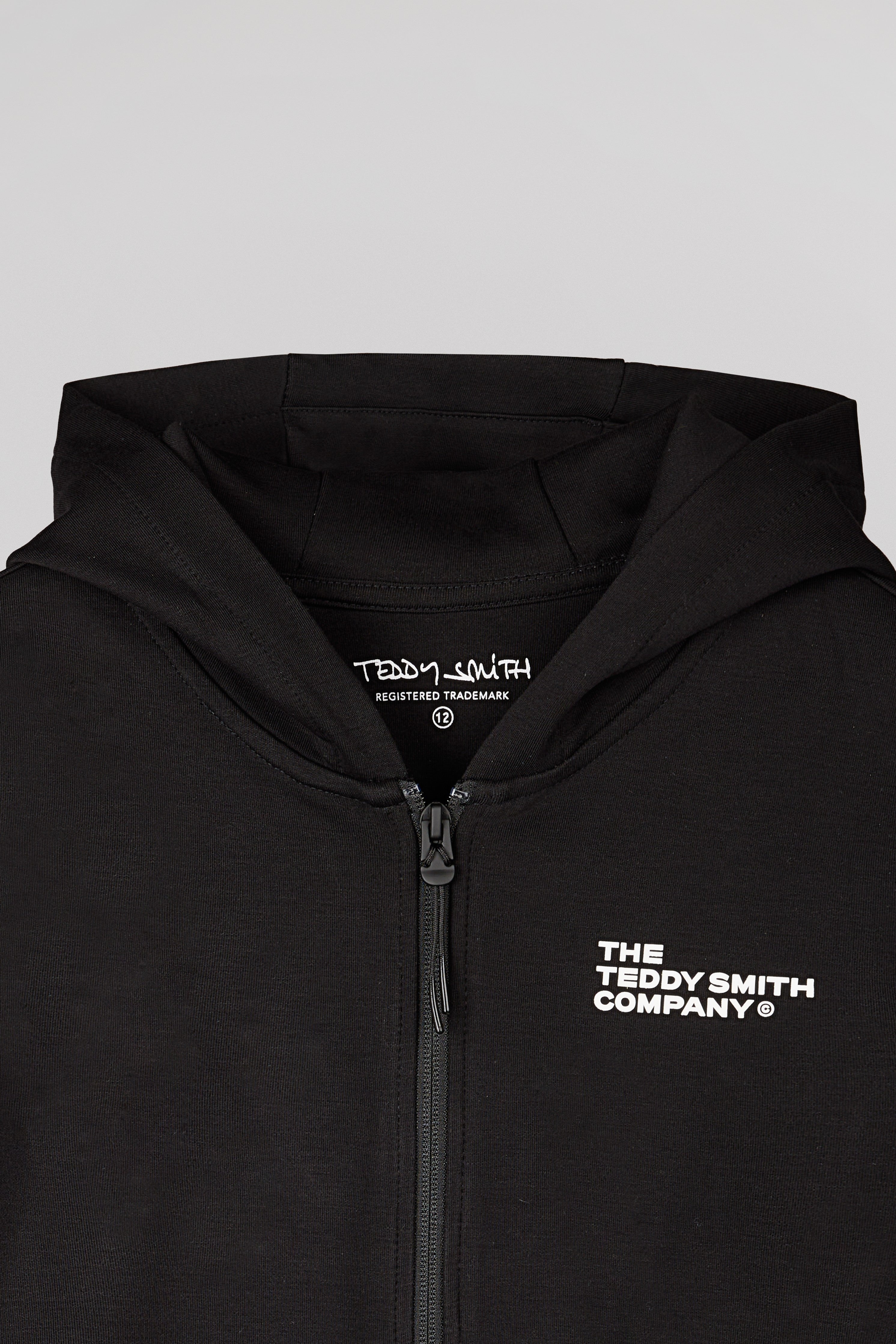 Teddy Smith Giclass Company JR gilet noir capuche coton