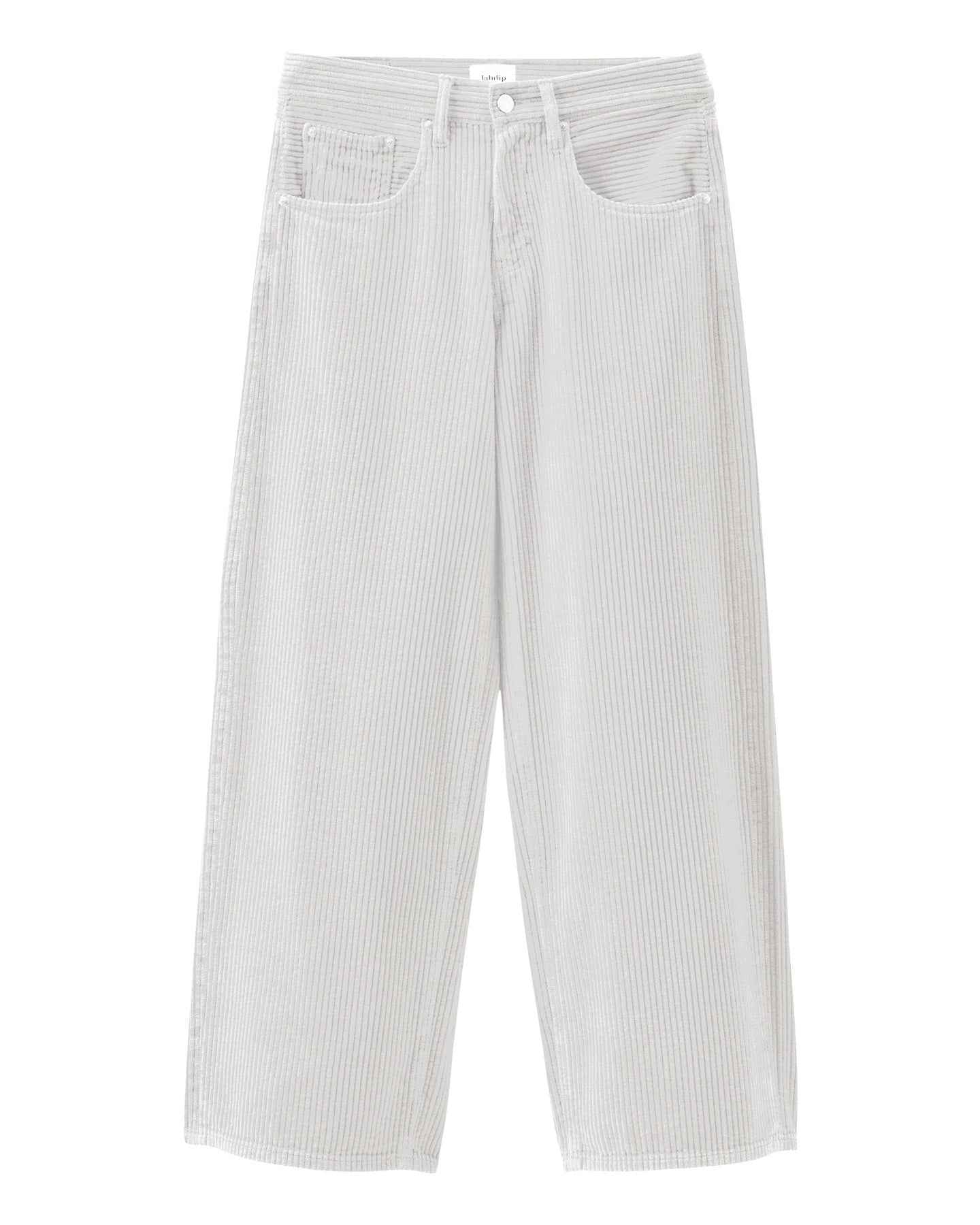 Labdip River Corduroy Dye pantalon velours crème 100% coton