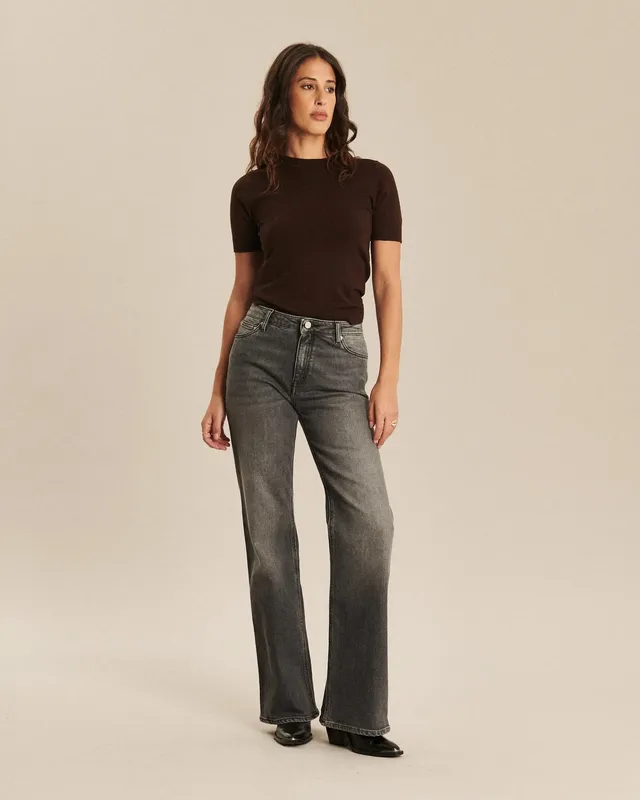 Labdip Nikky Light Grey BL 30 jean flare stretch