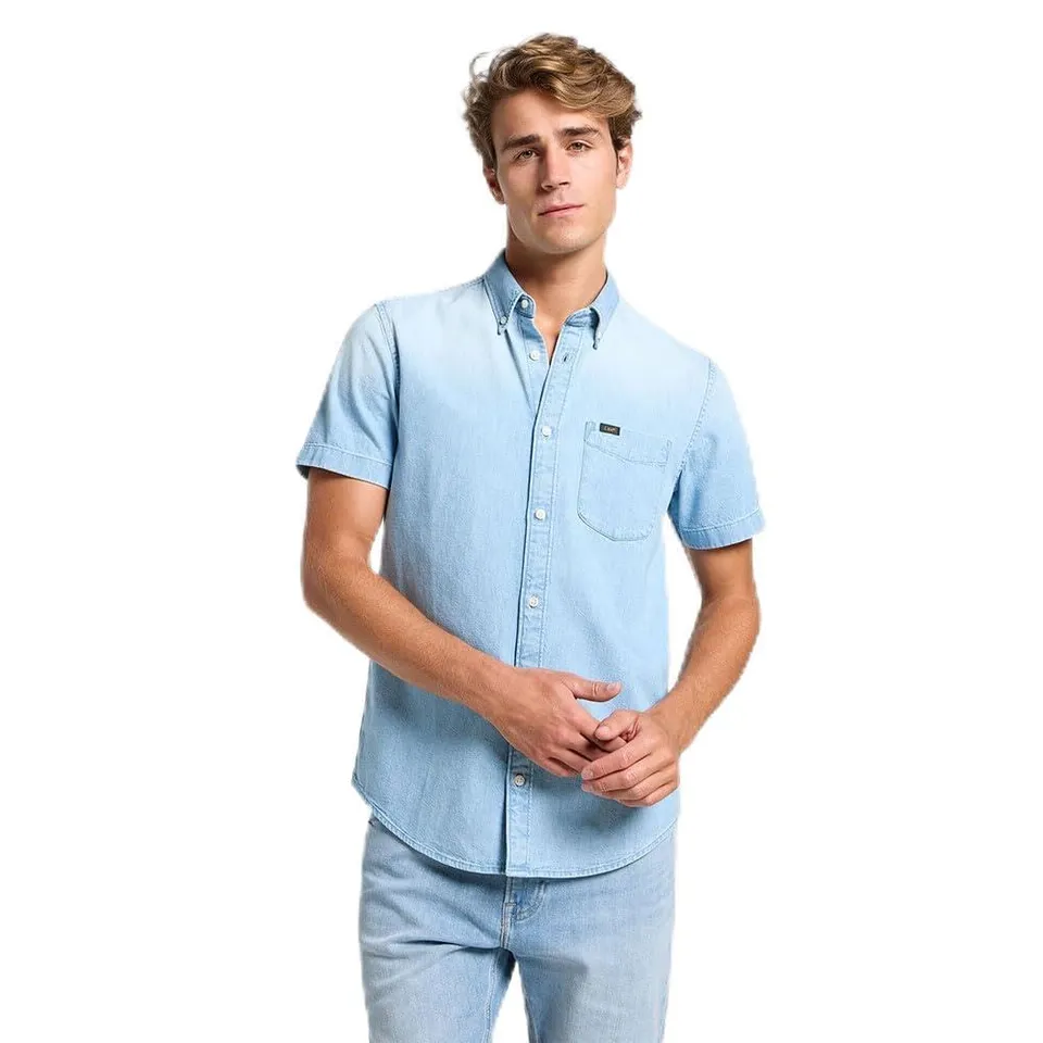 Lee Button Down SS chemise homme desert wash regular