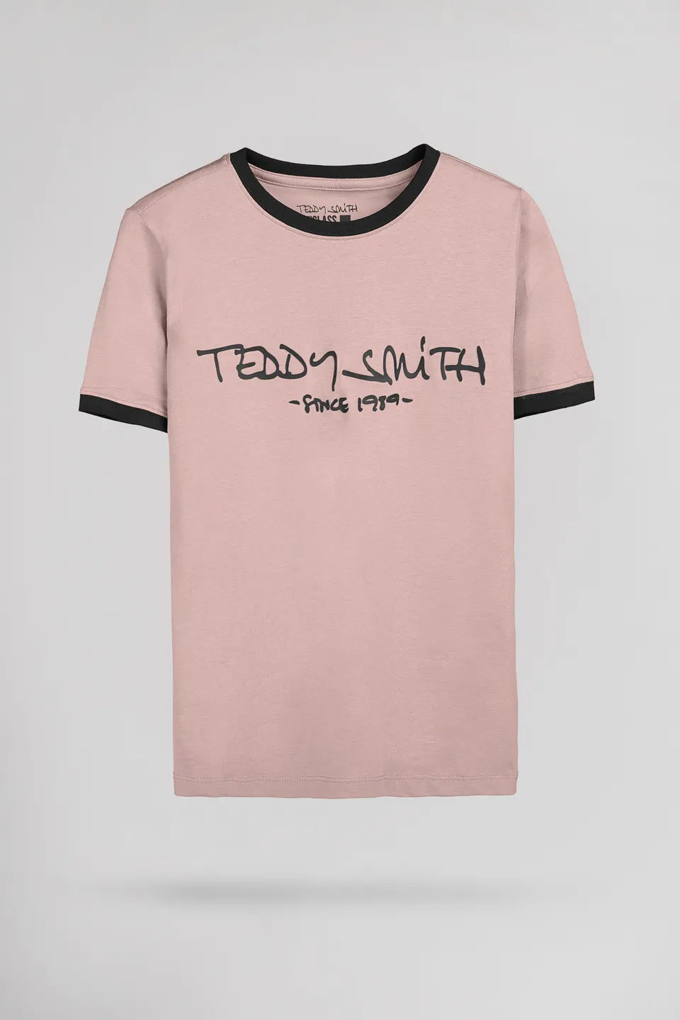 Teddy Smith Ticlass MC t-shirt rose coton