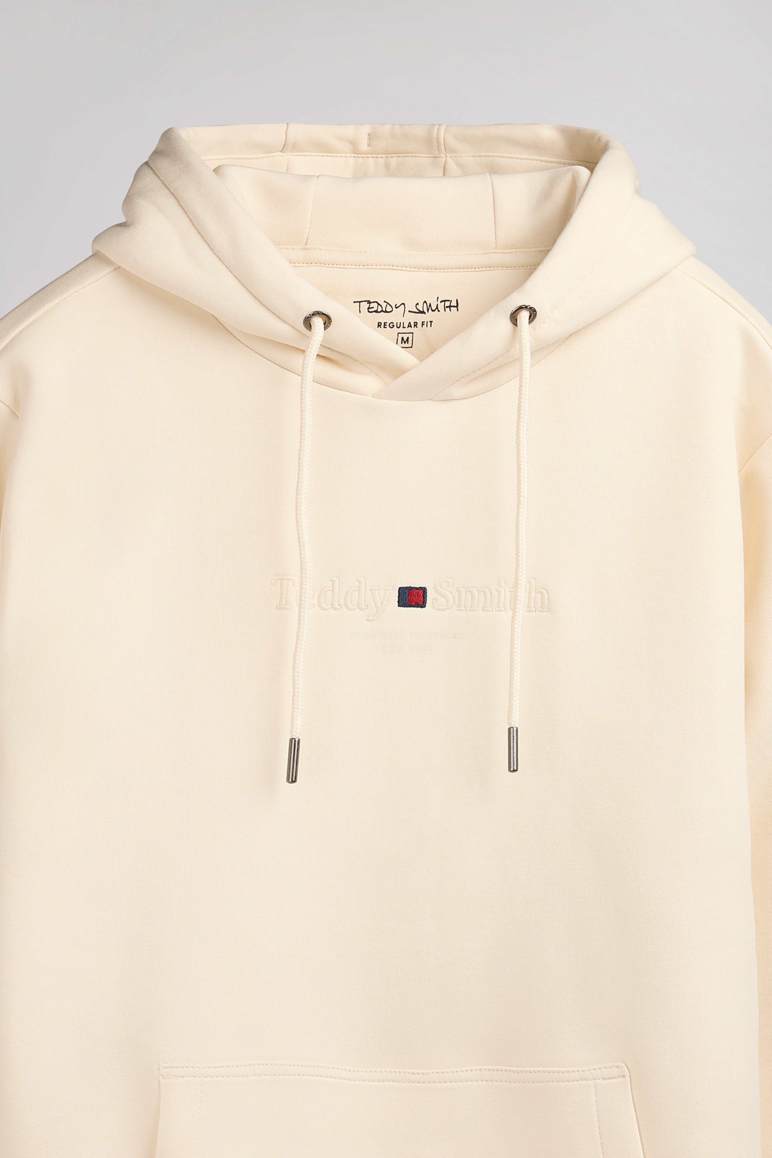 Teddy Smith S-Jim Hoody Naturel sweat capuche molleton
