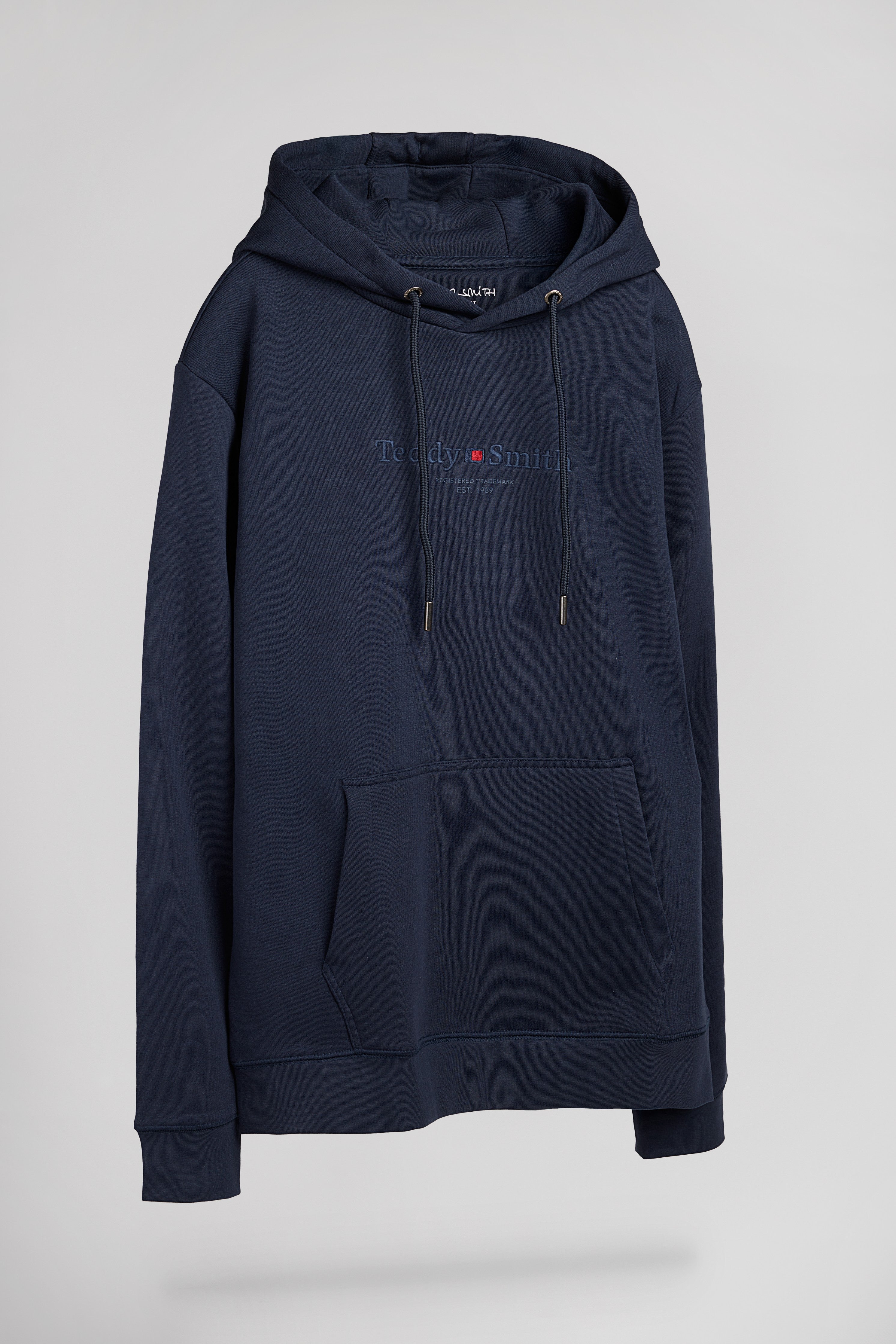 Teddy Smith S-Jim Hoody sweat capuche bleu marine