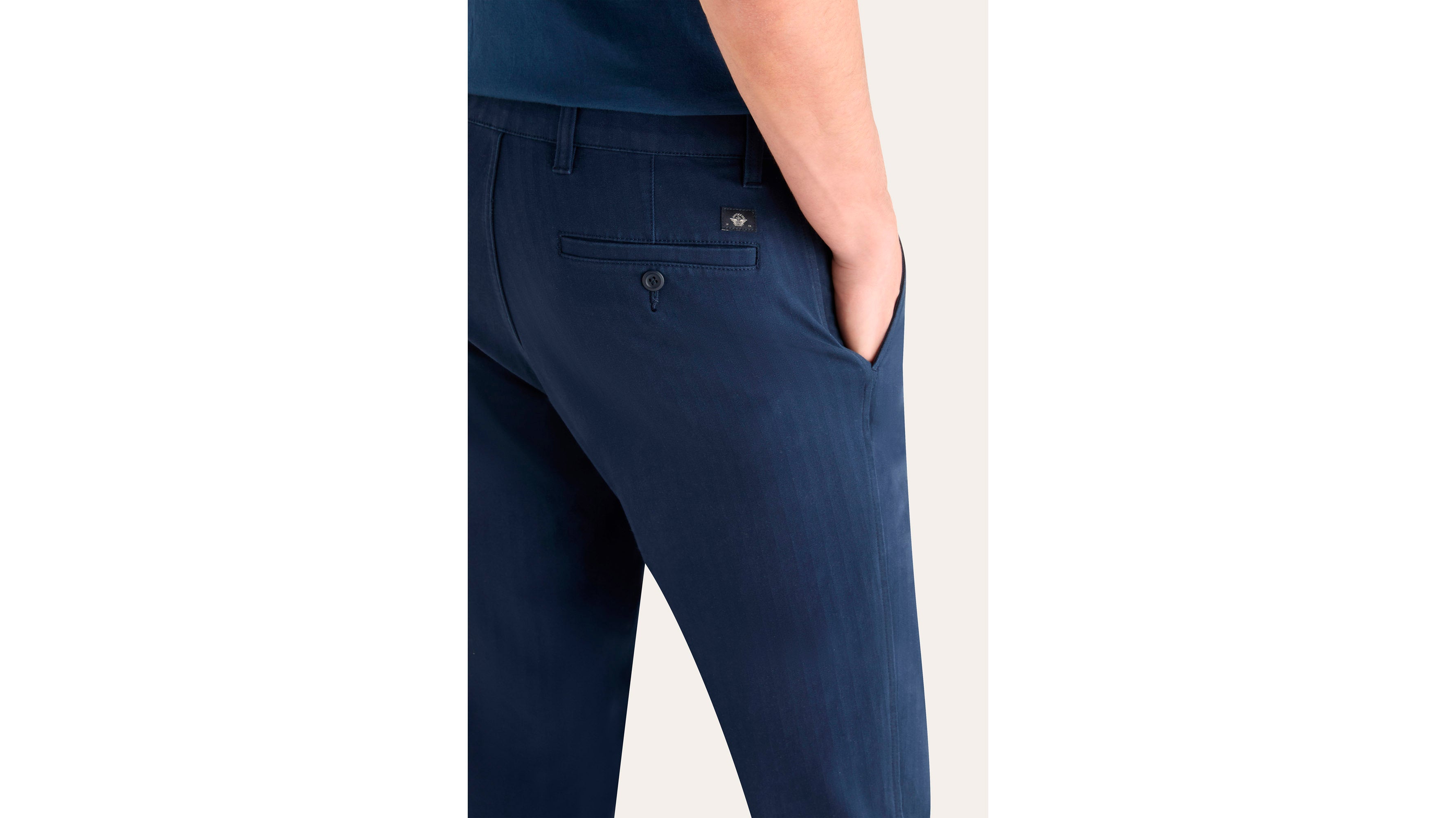 Dockers Ultimate Chino Slim pantalon chino bleu Navy Blazer