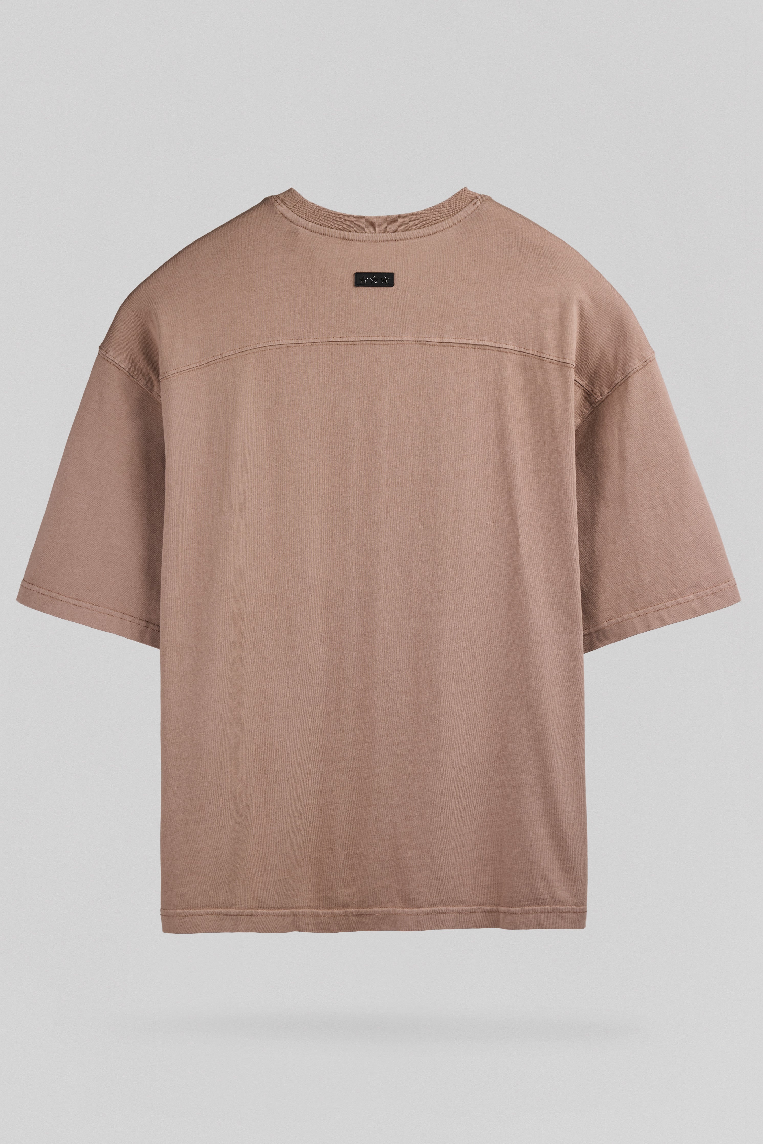 Teddy Smith T-Essential T-Shirt Oversize Rose Cendré Coton