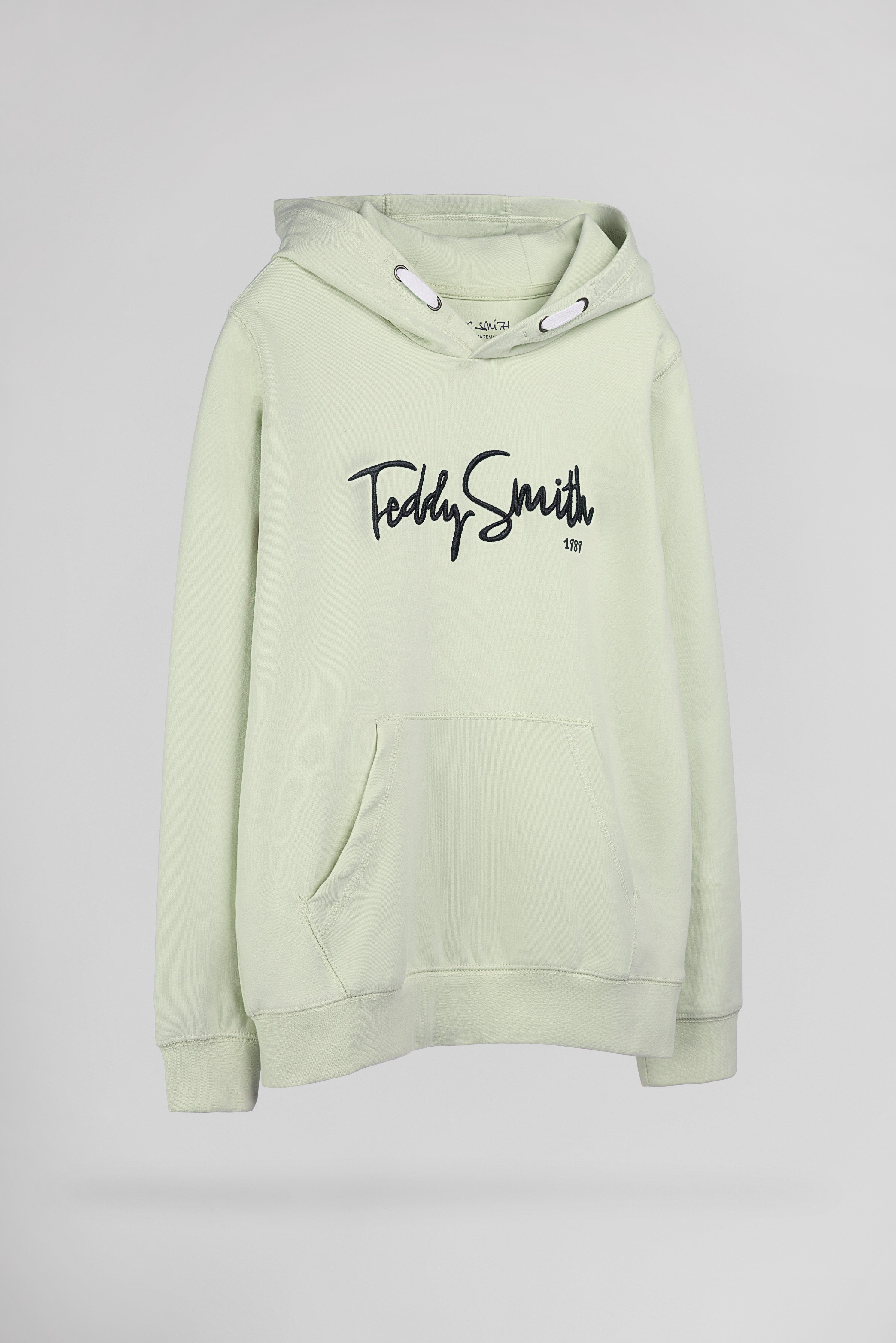 Teddy Smith S-Evry Hoody JR sweat capuche vert nacre garcon