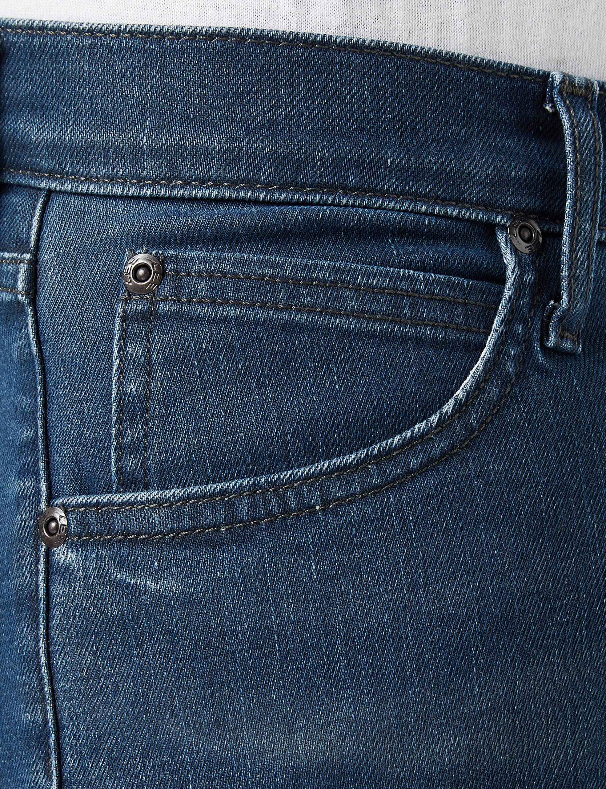 Lee Luke Steel Blue jean homme 30W 34L slim