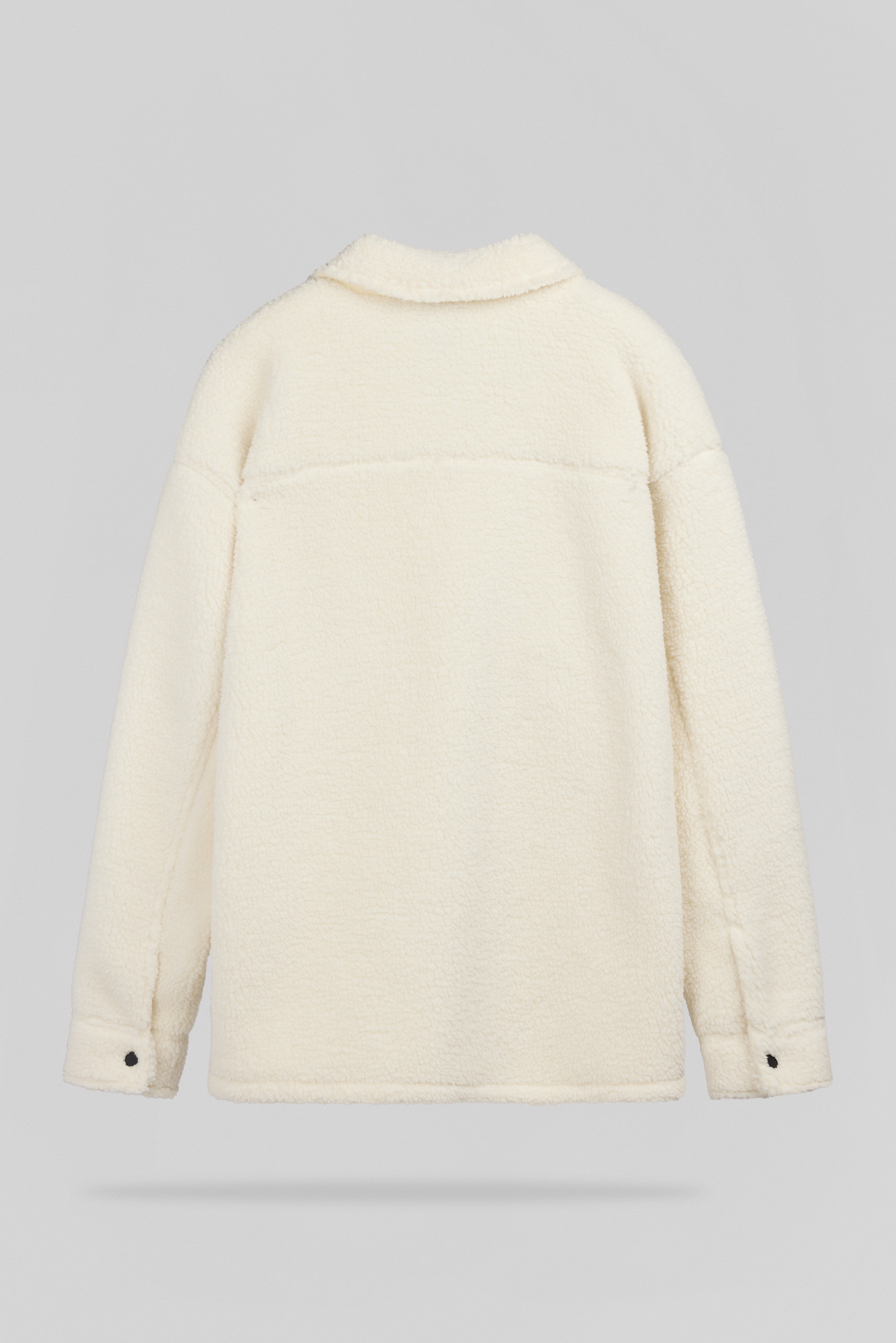 Teddy Smith C-Sweet surchemise blanc ivoire sherpa
