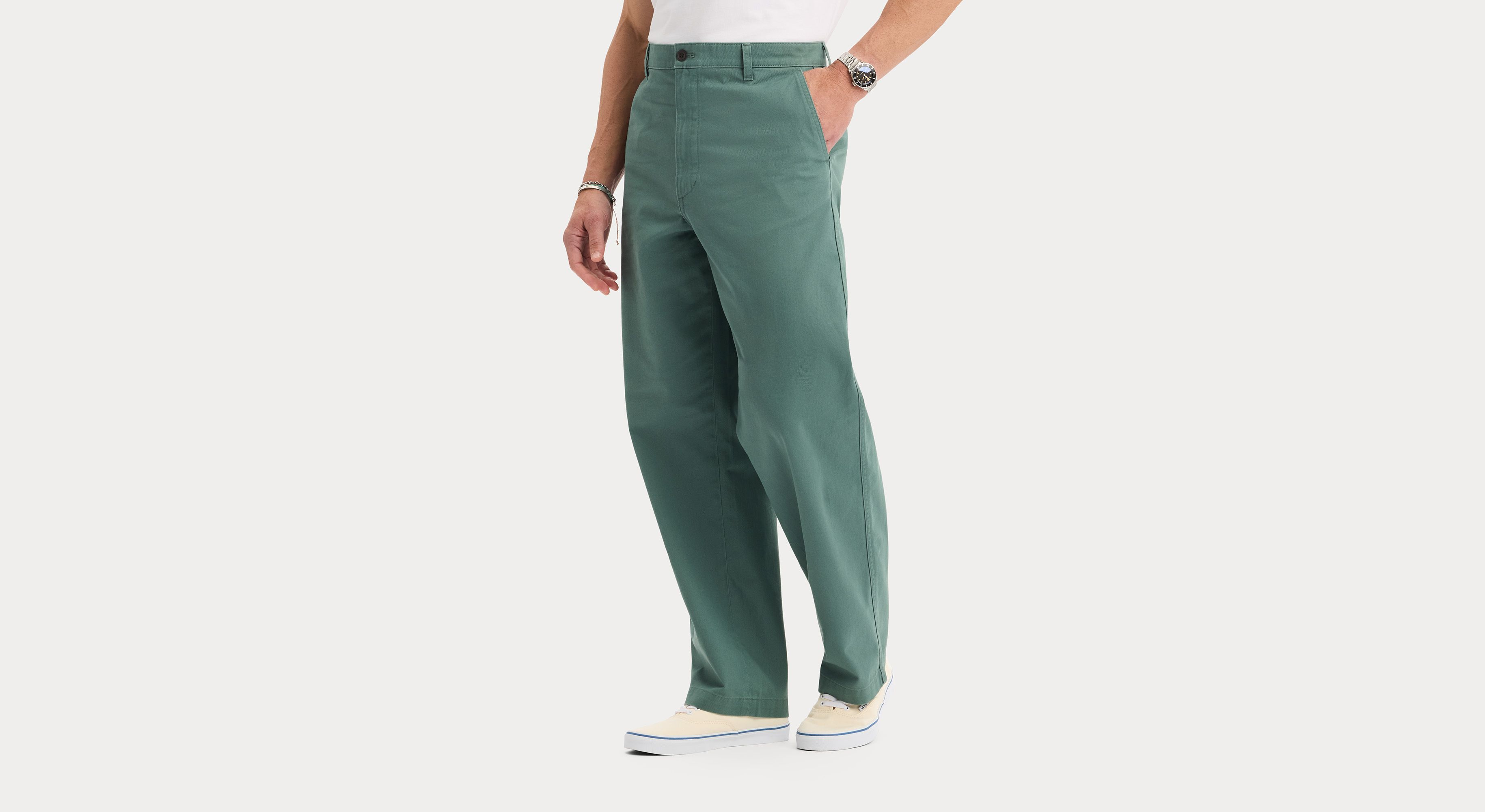 Dockers Eighty-Six chino loose vert coupe large
