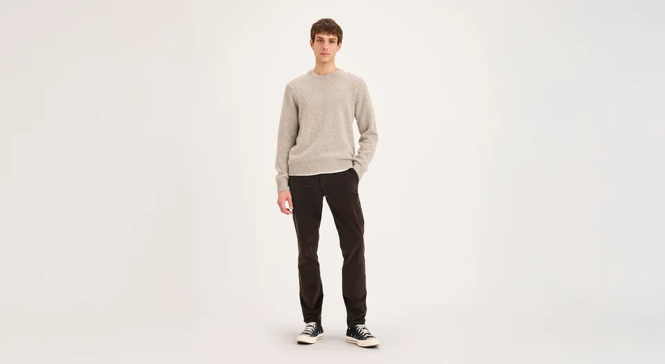 Dockers Ultimate Smart 360 Flex chino marron coupe skinny