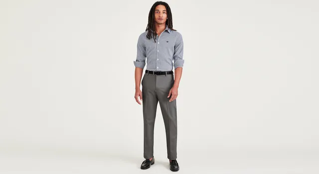 Dockers Signature Iron Free chino slim gris sans repassage