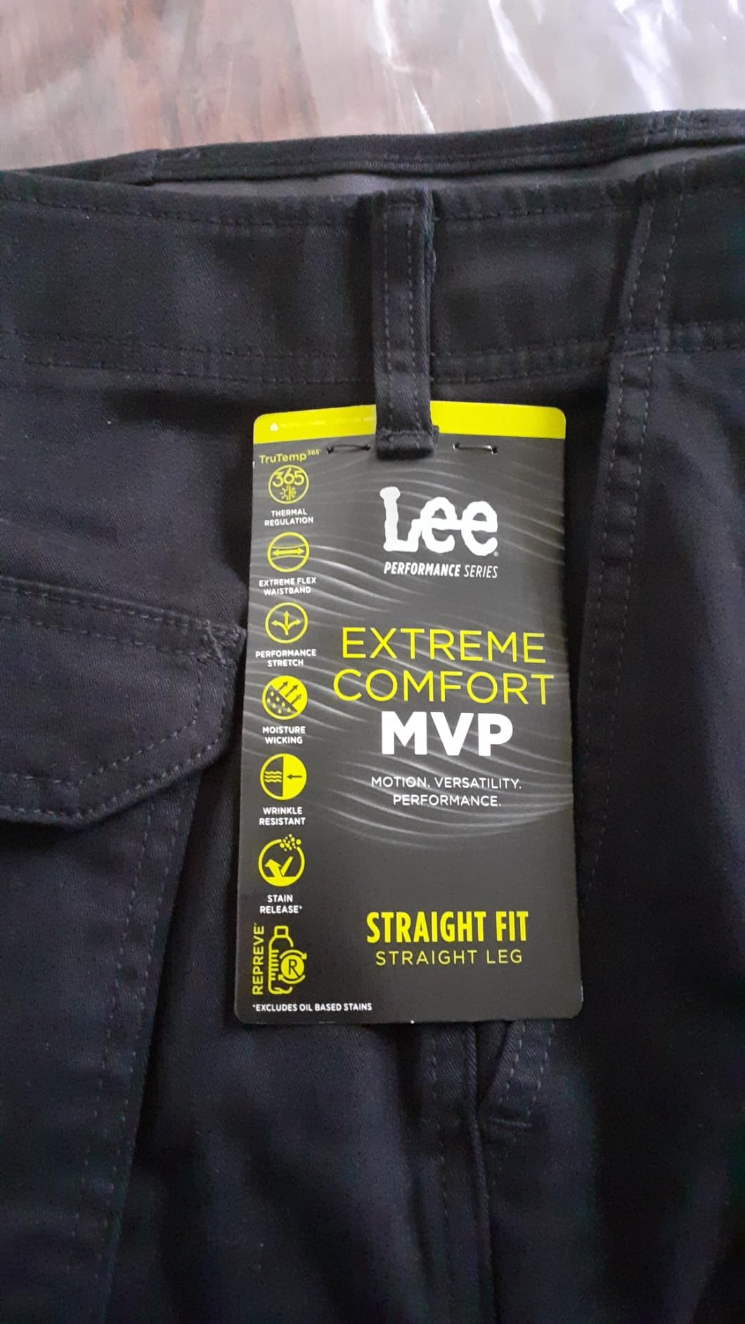 Lee Extreme Motion cargo homme serge stretch