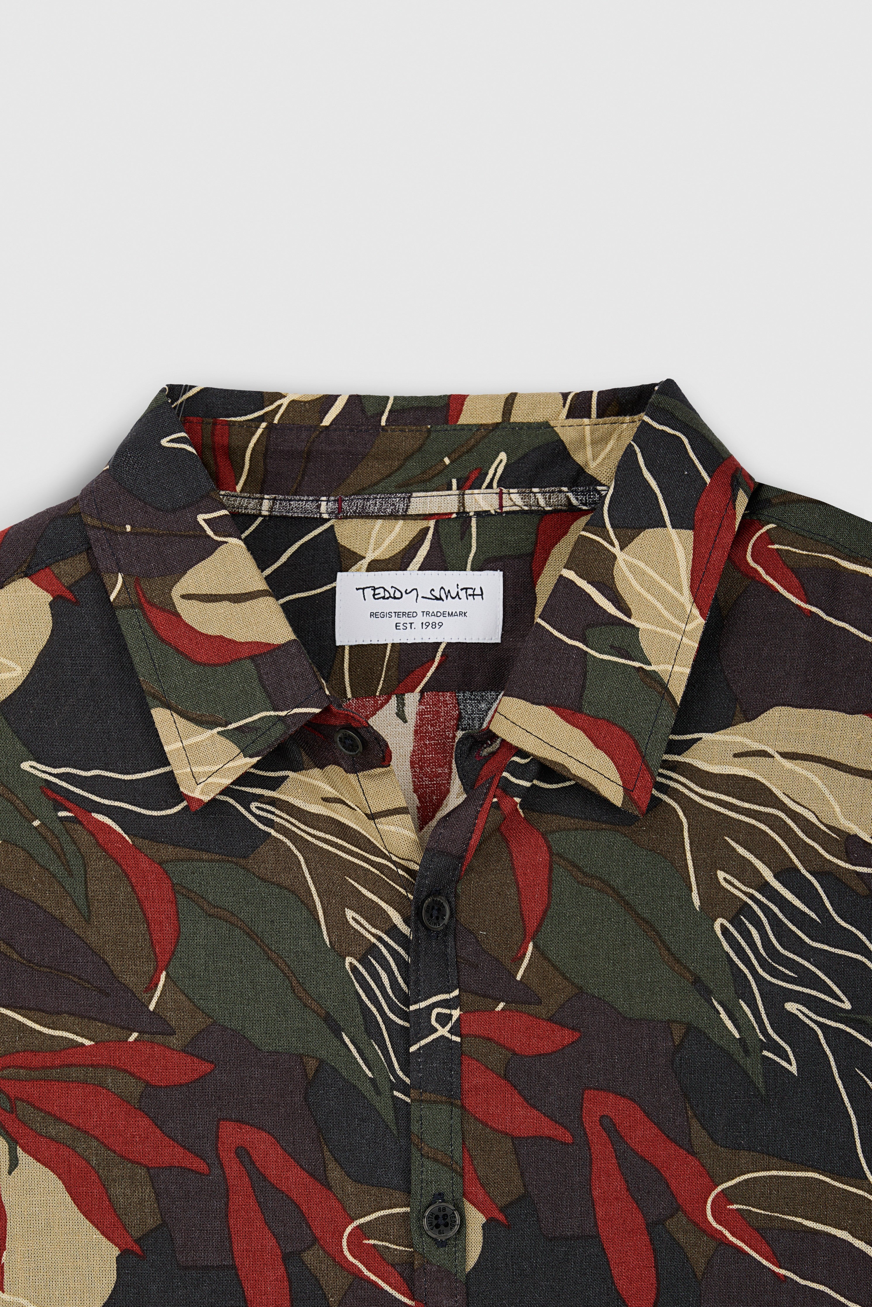 Teddy Smith C-Alberto MC Turbulence chemise homme kaki
