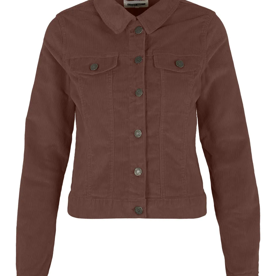 Noisy May veste velours côtelé slim coton stretch