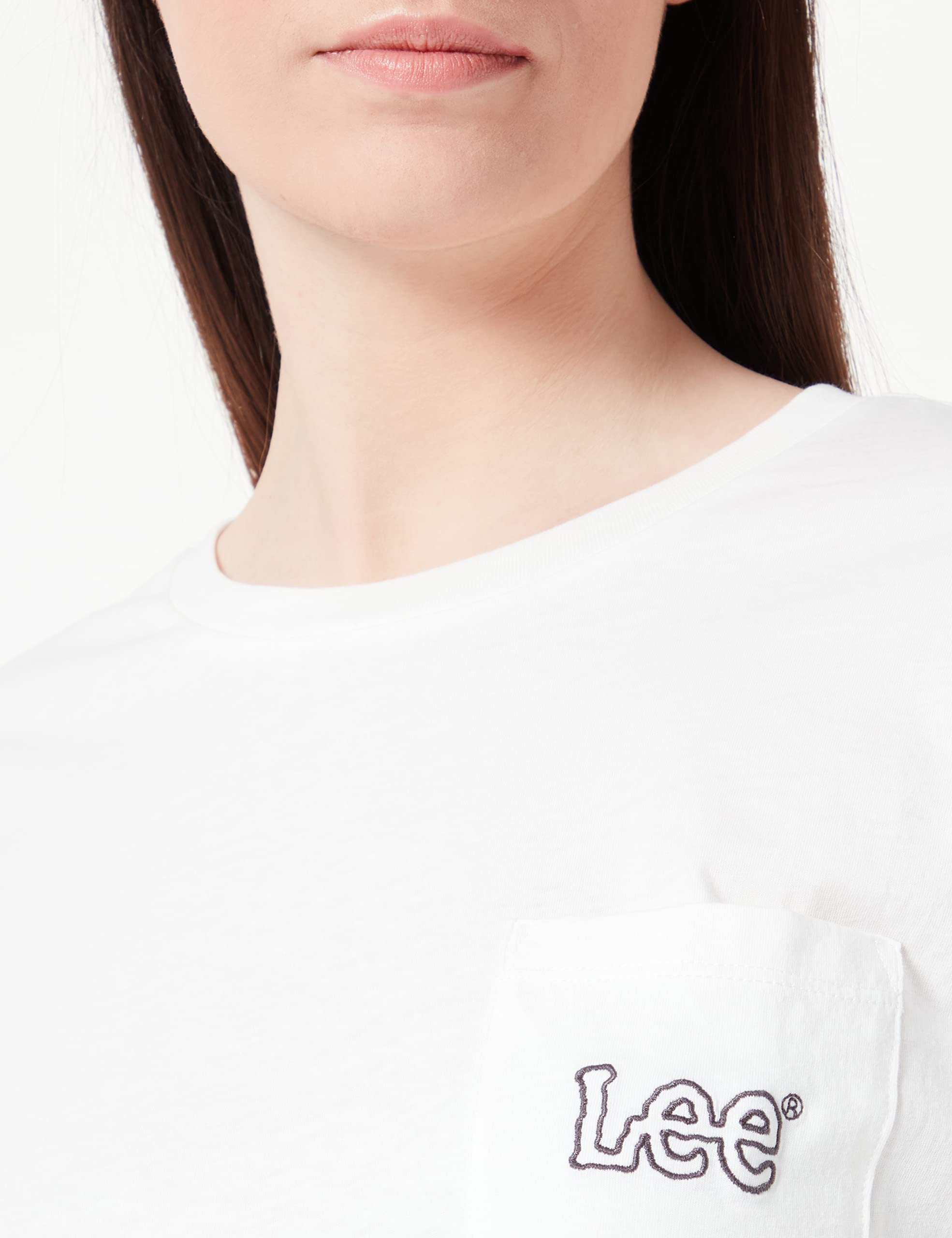 Lee Pocket Tee t-shirt femme taille S blanc