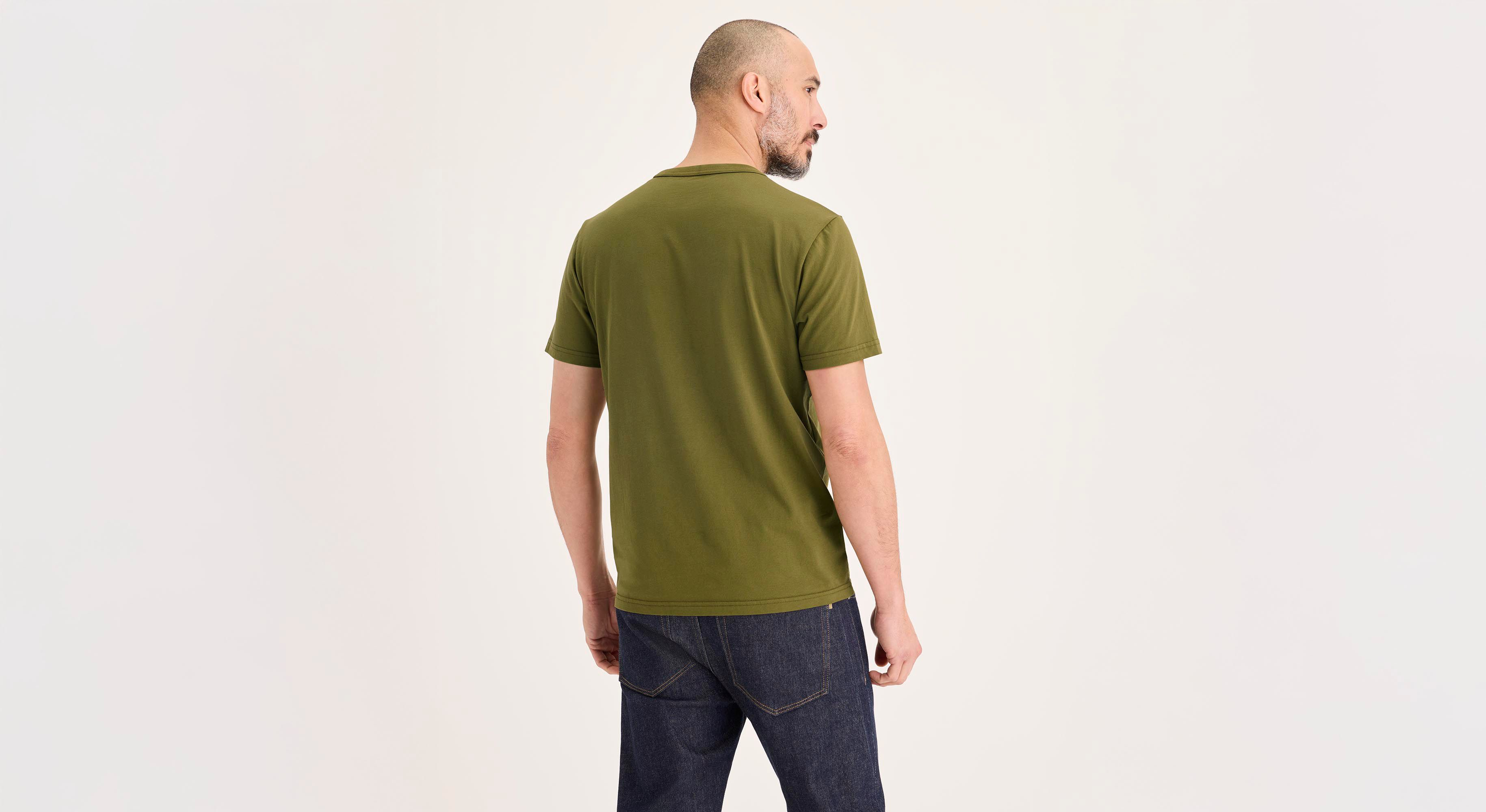 Dockers Crewneck Tee t-shirt homme vert coton
