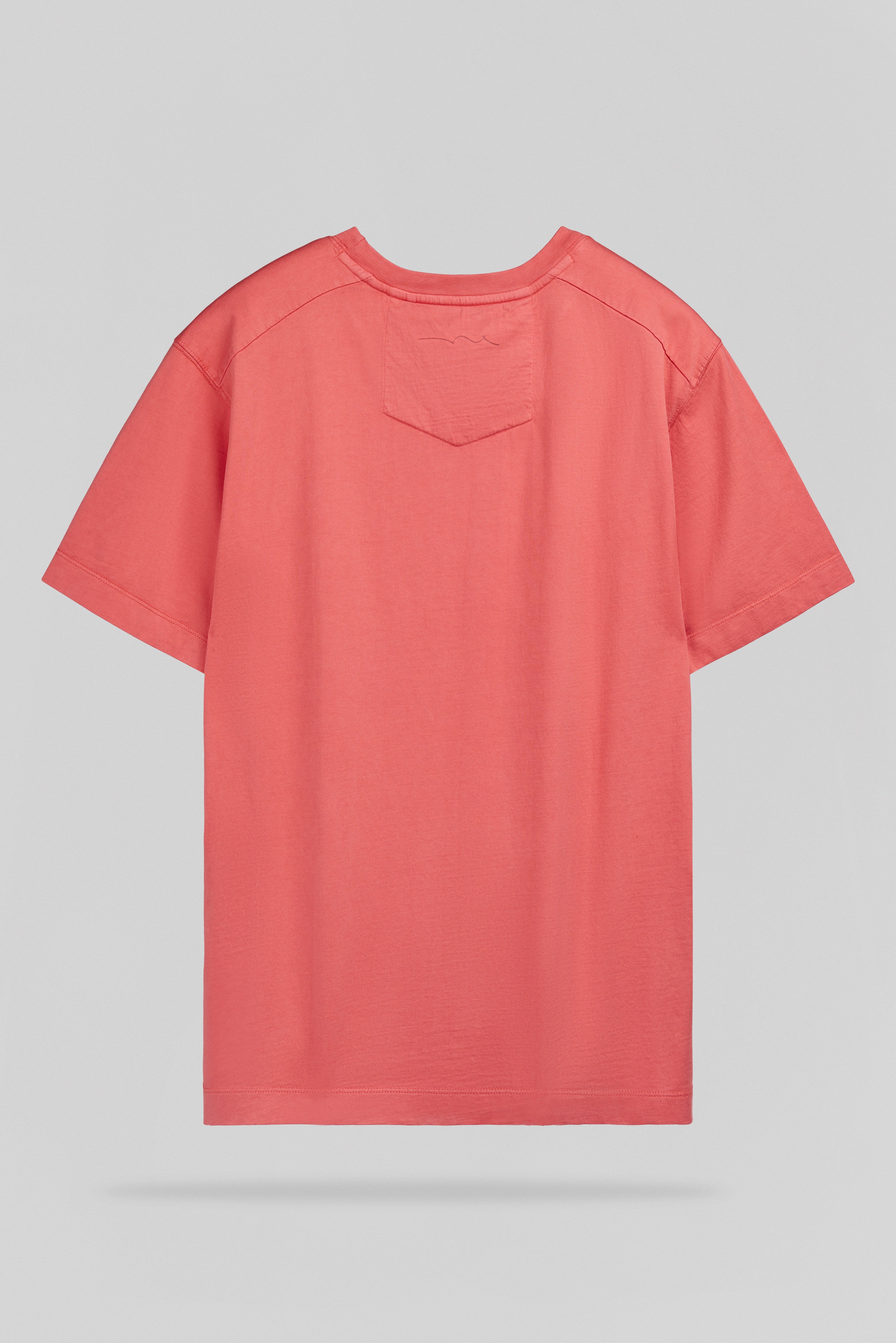 Teddy Smith T-Nateo MC t-shirt rouge coquelicot homme ample