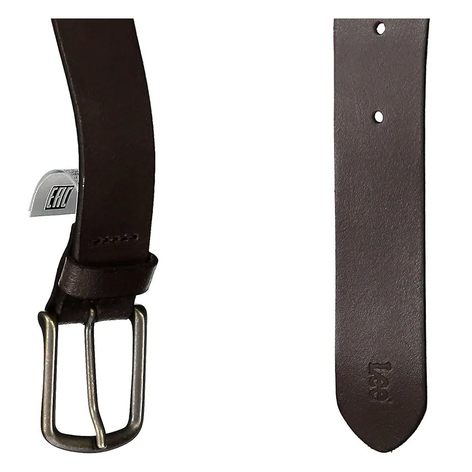 Lee Core Belt ceinture homme cuir marron foncé 85