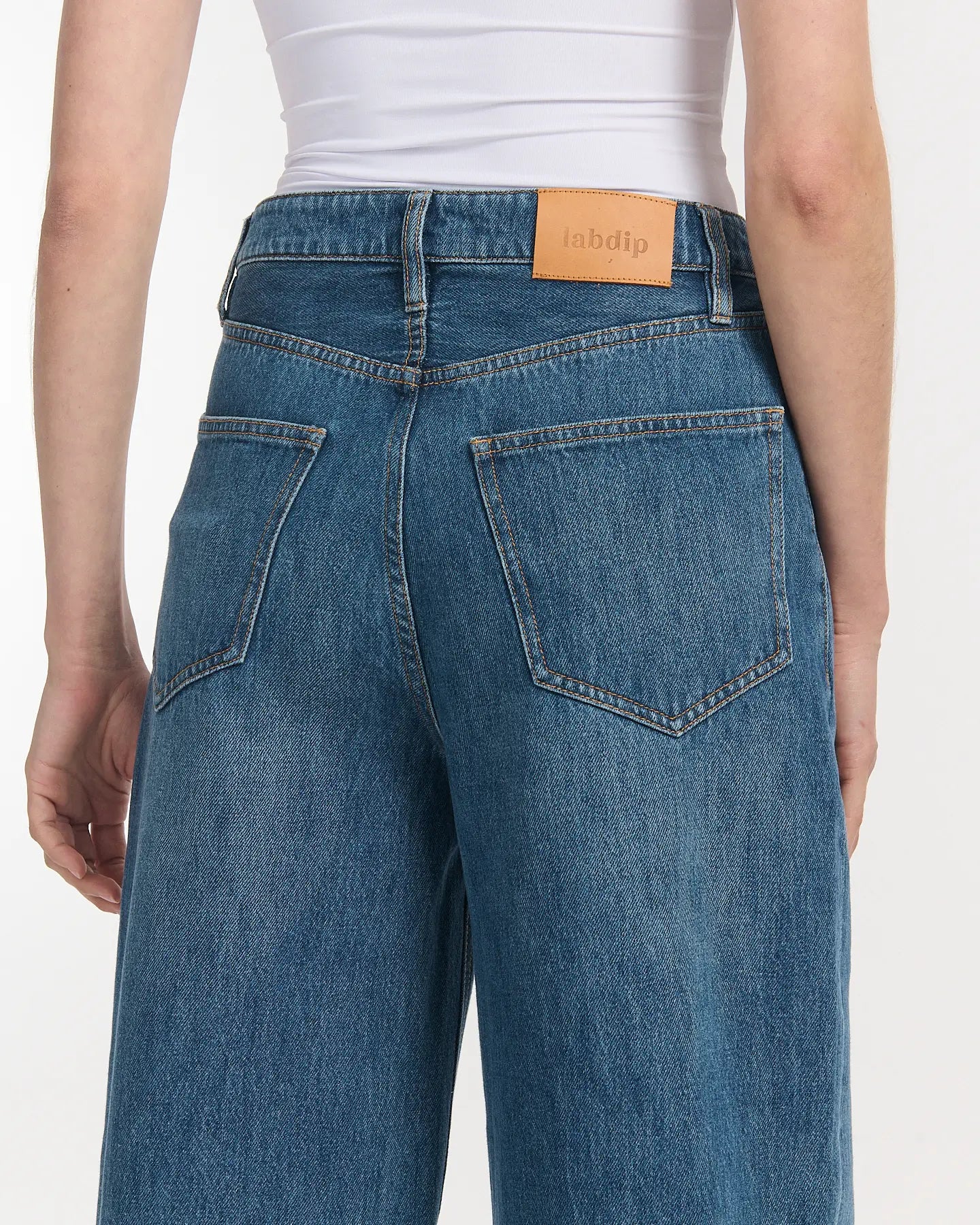 Labdip Wilo Denim IN 30 Mid Blue jean baggy bleu