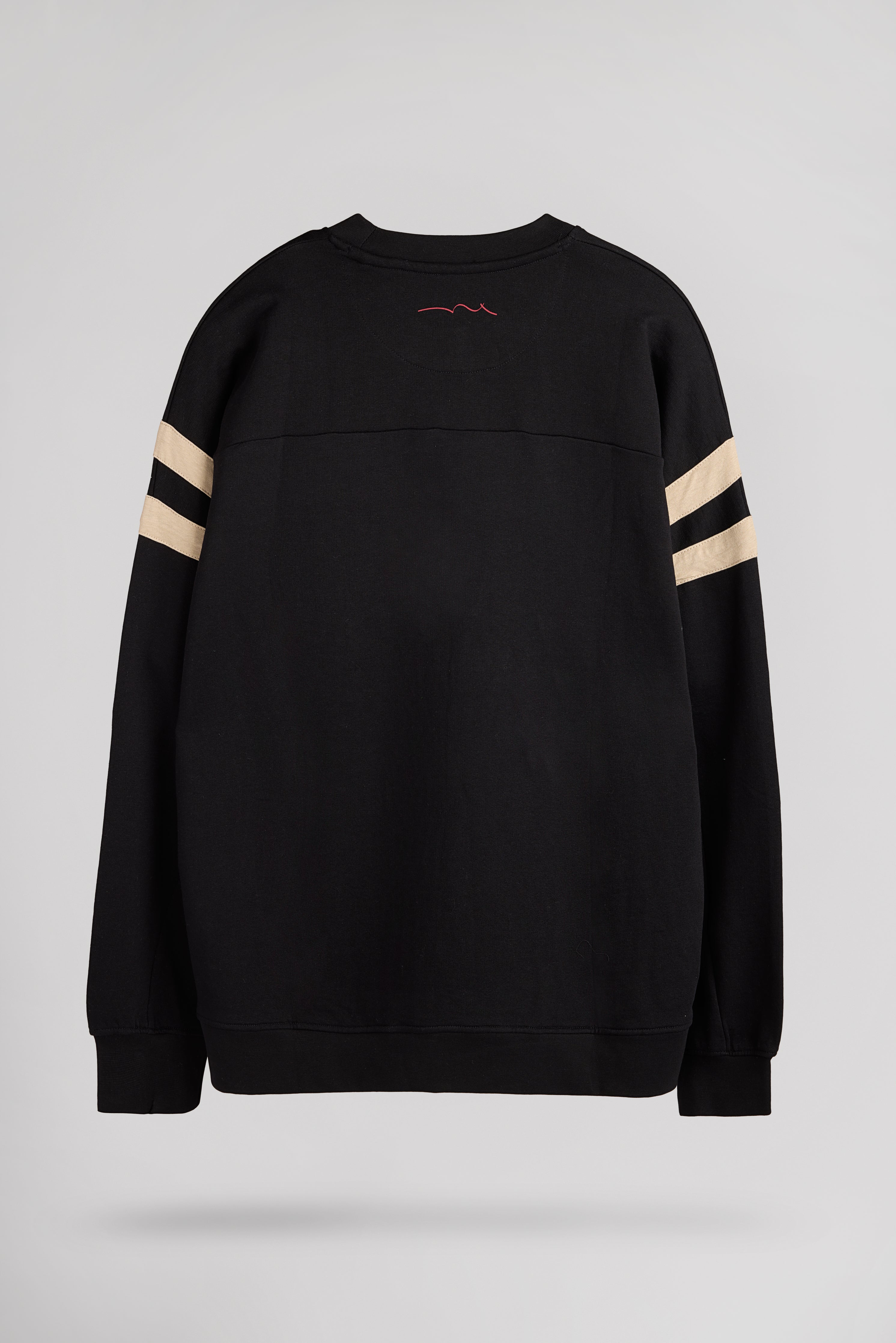 Teddy Smith S-Crimson RC sweat noir loose homme