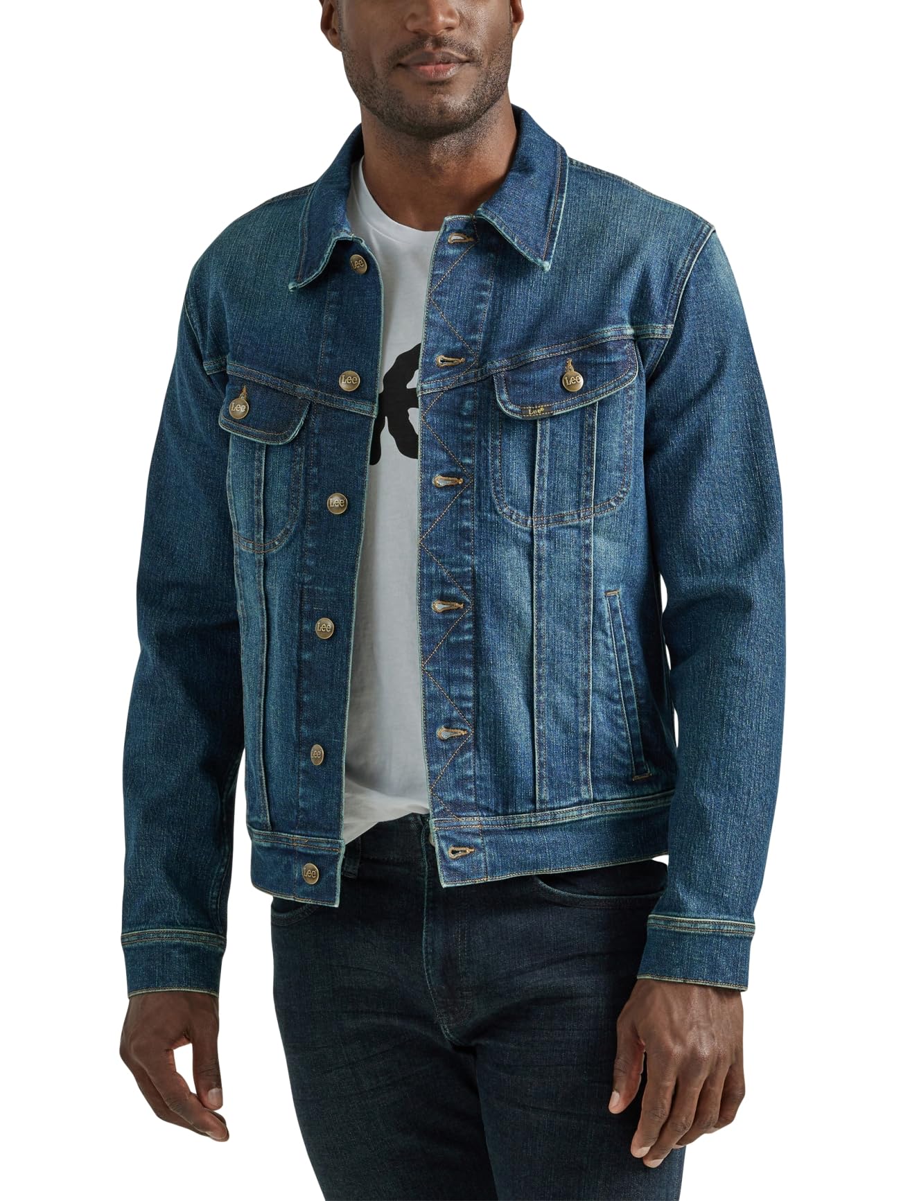 Lee Extreme Motion Rider Veste jean homme denim
