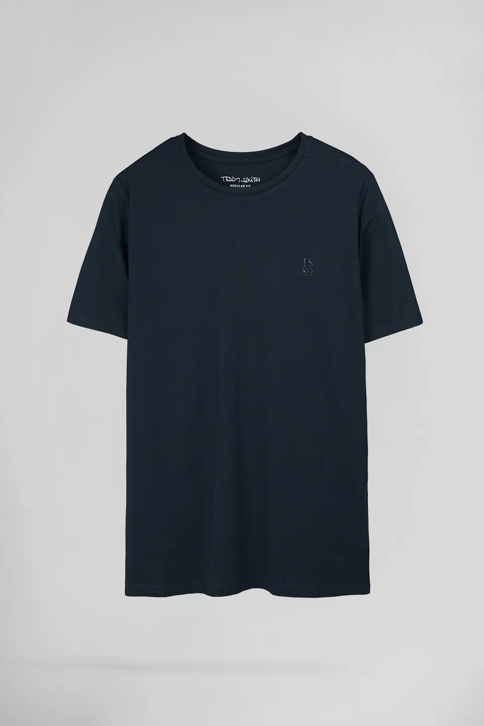Teddy Smith T-Telo MC t-shirt total navy regular coton