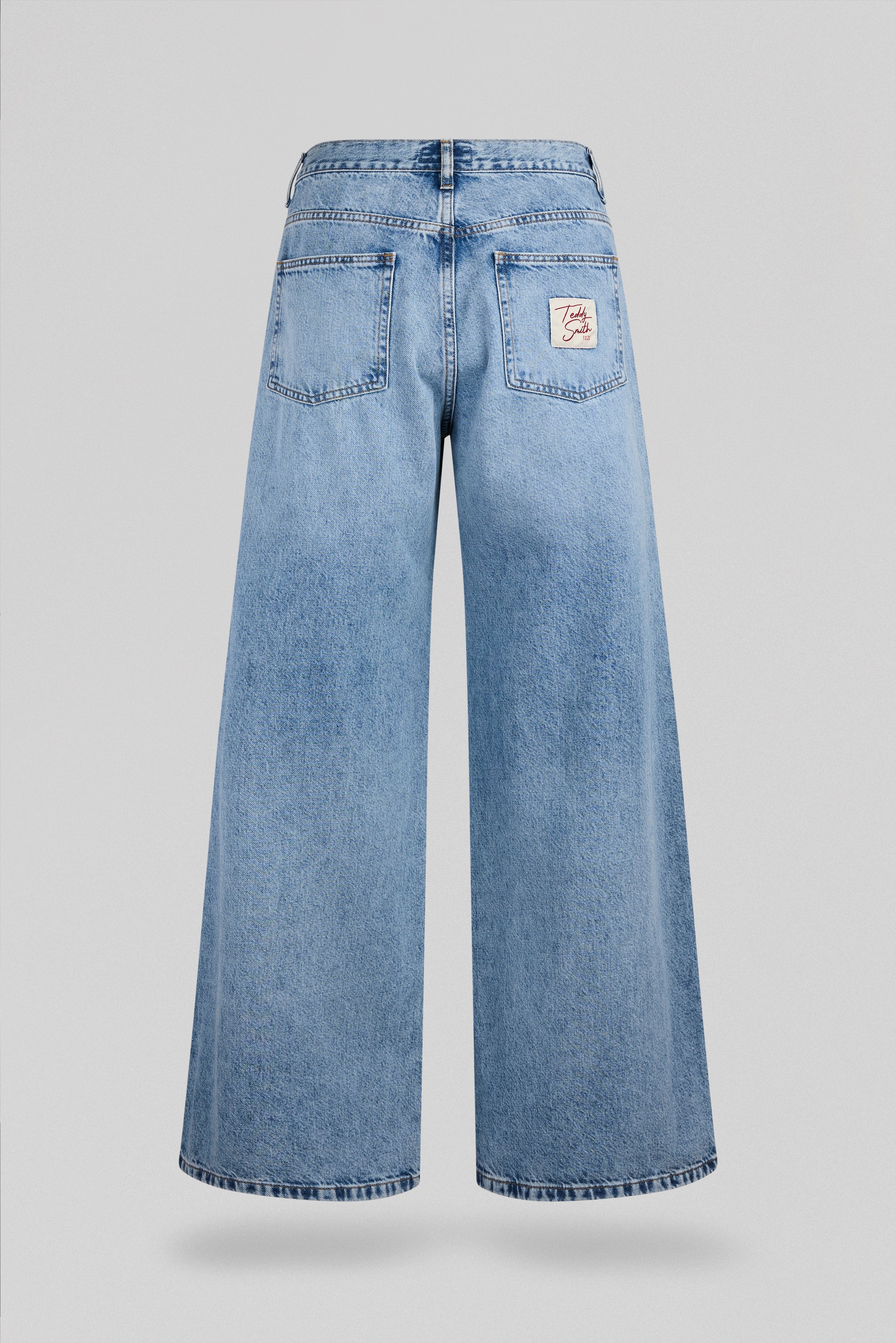Teddy Smith P-Josefa Wide jean large indigo